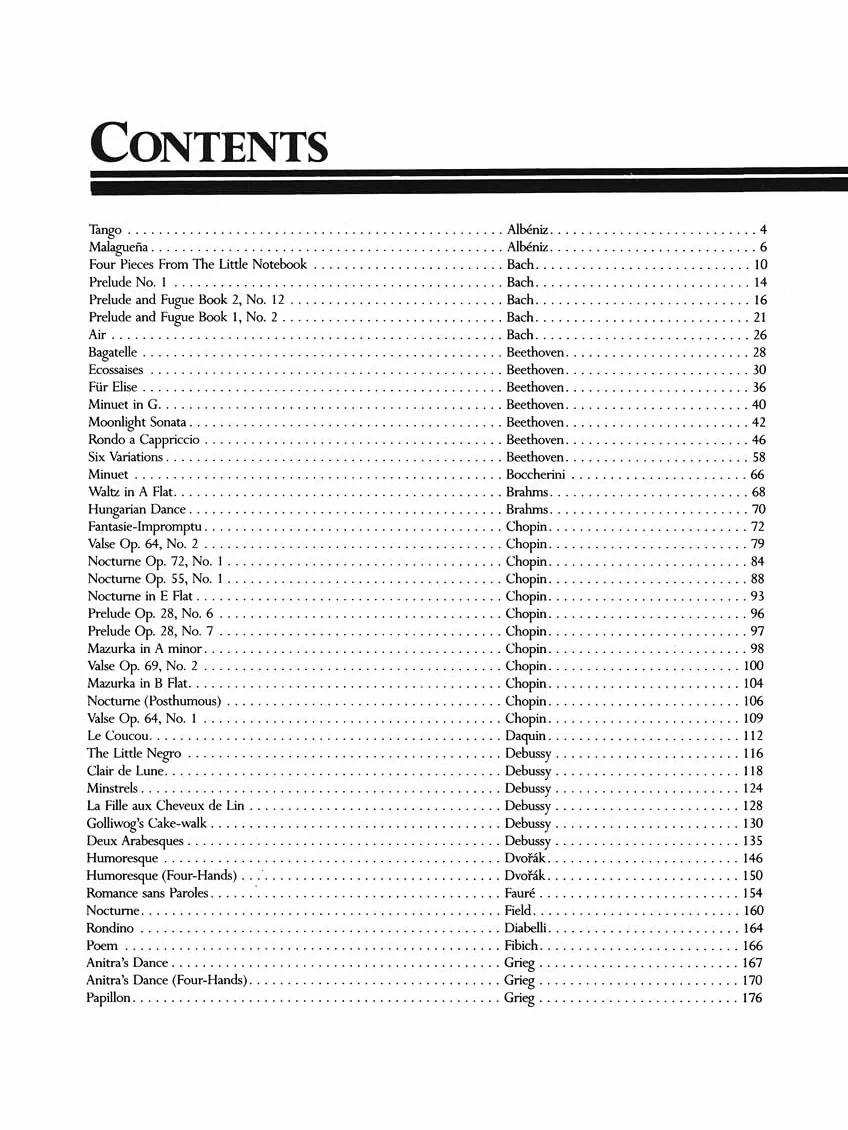 Library of Piano Classics: Piano Solo