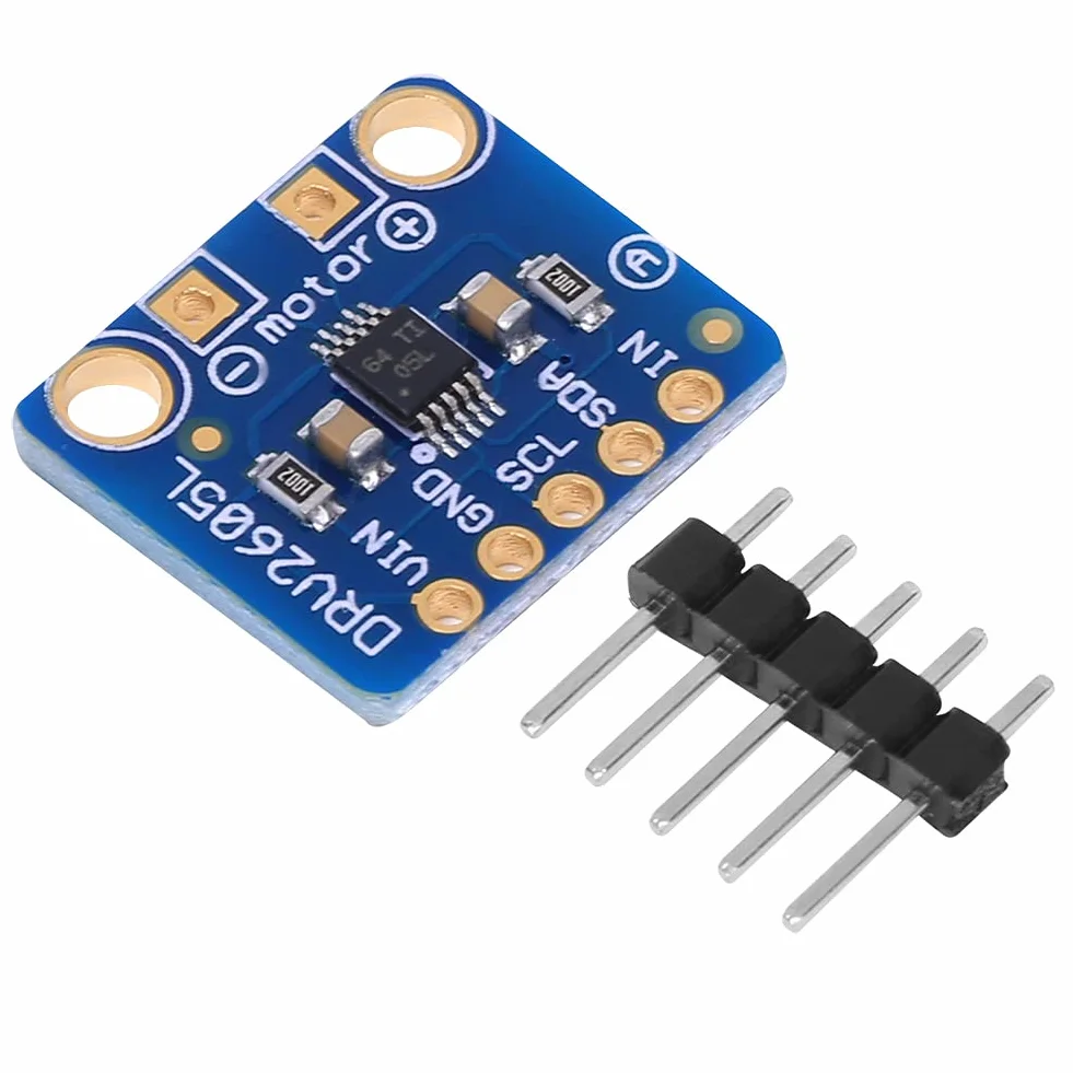 2 szt. Sterownik Haptic Silnika Wibracyjnego Wysokiej Jakości, Moduł DRV2605L z Ogólnymi Pinami Idealny dla Projektów DIY