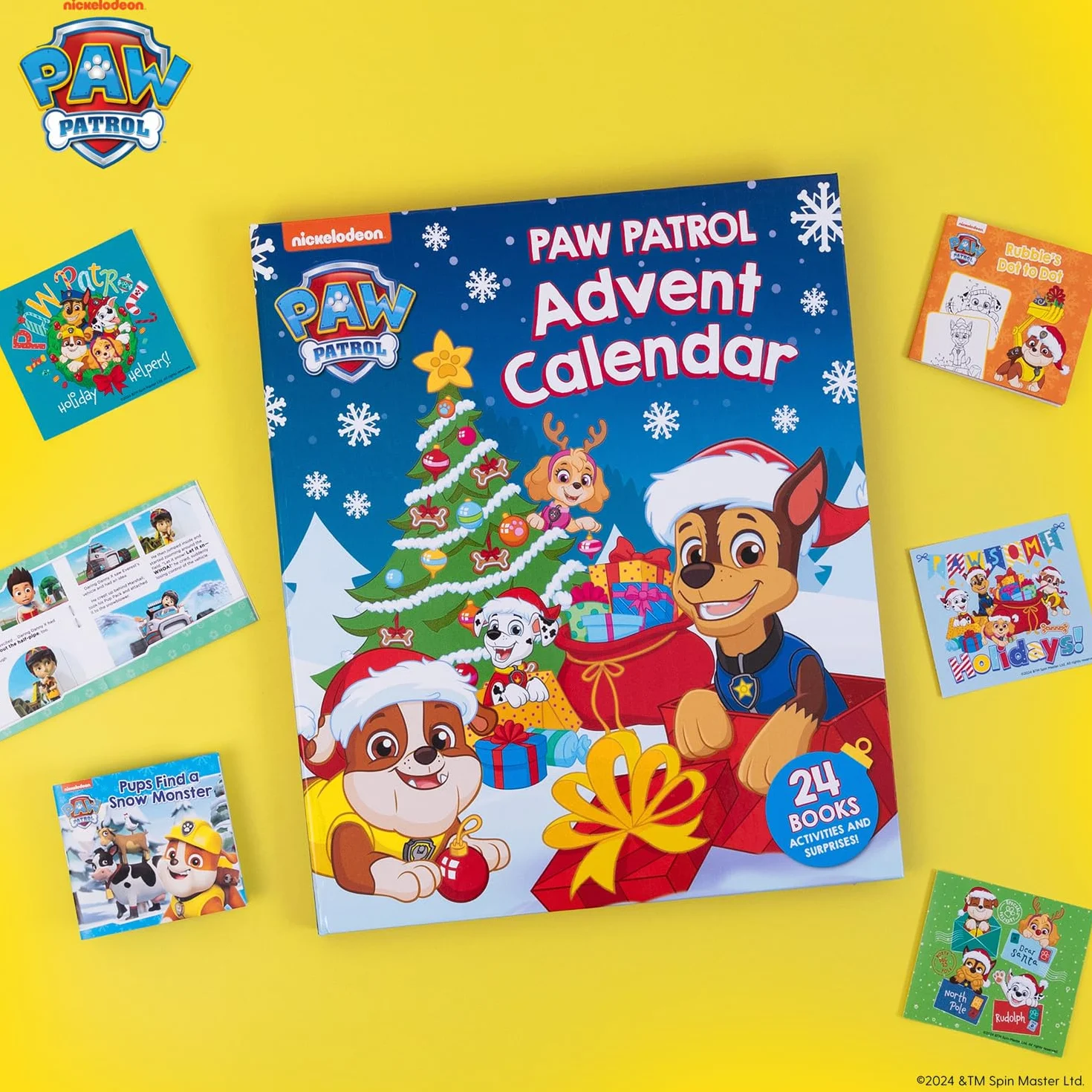 PAW PATROL Advent Calendar: The perfect keepsake advent gift for all PAW Patrol Fans at Christmas ages 3 and up