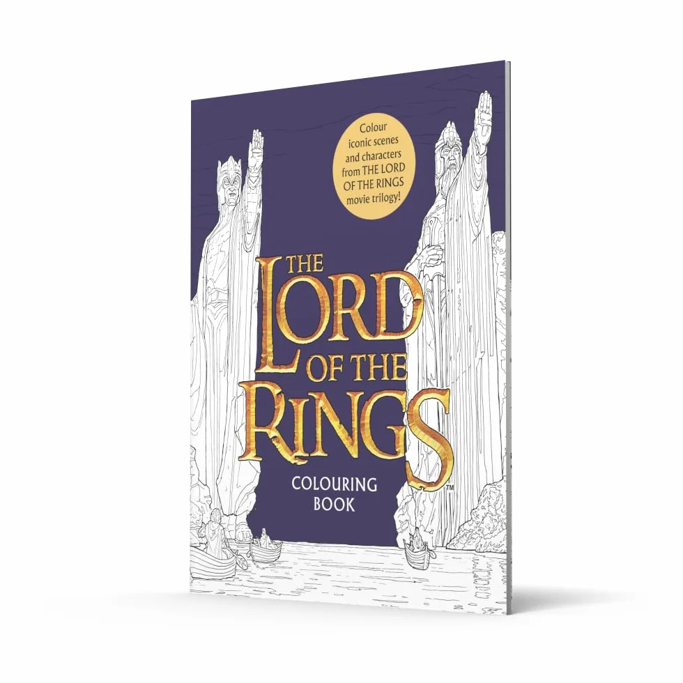 The Lord of the Rings Movie Trilogy Colouring Book: Official and Authorised