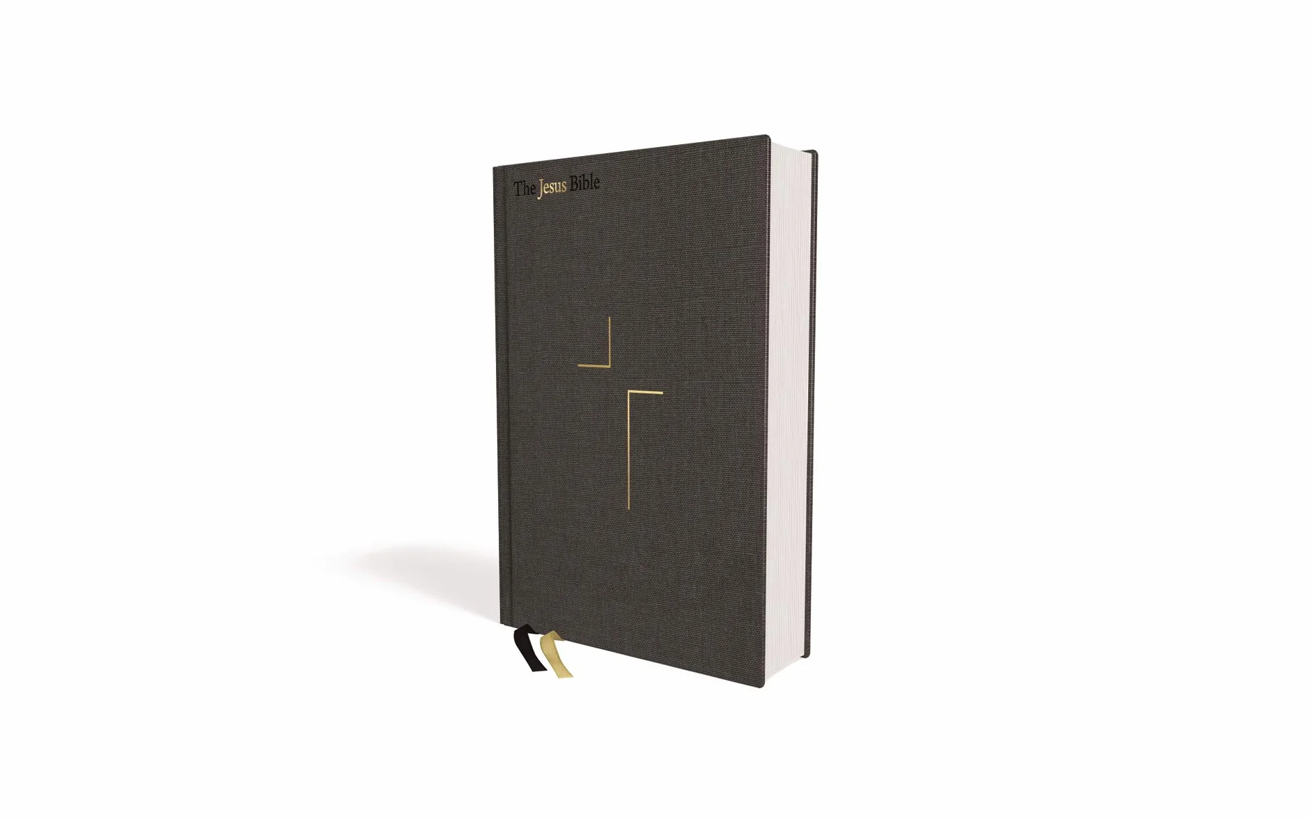 The Jesus Bible, ESV Edition, Cloth over Board, Grey