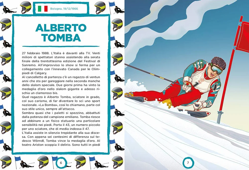 Campioni dello sci di ieri e di oggi