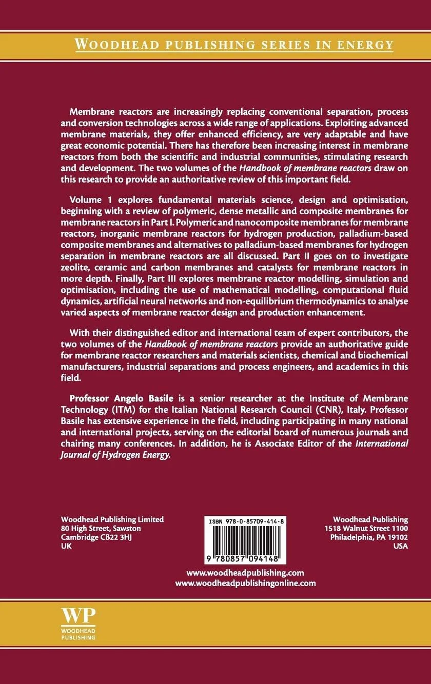 Handbook of Membrane Reactors: Fundamental Materials Science, Design and Optimisation: 1