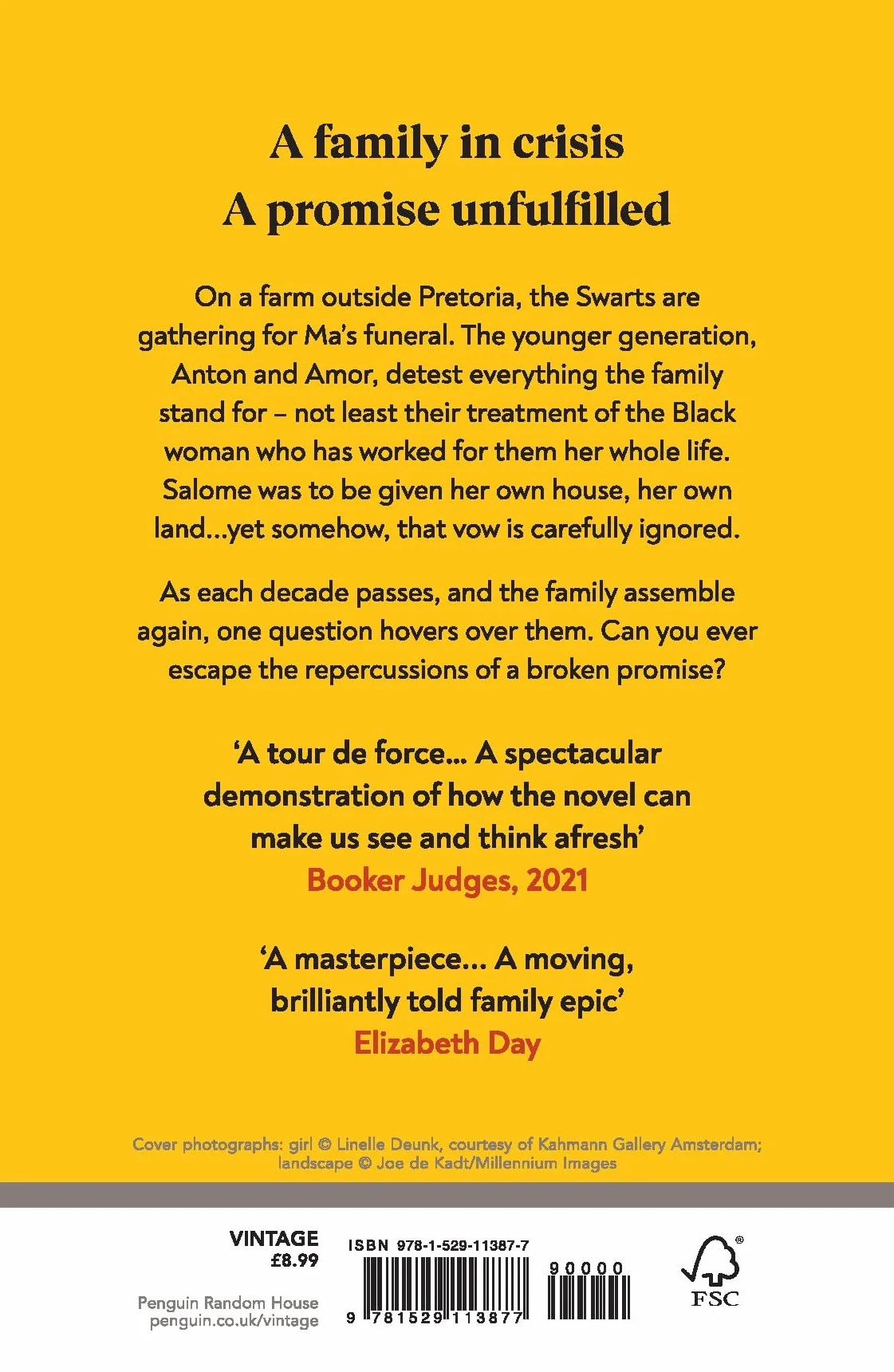 The Promise: WINNER OF THE BOOKER PRIZE