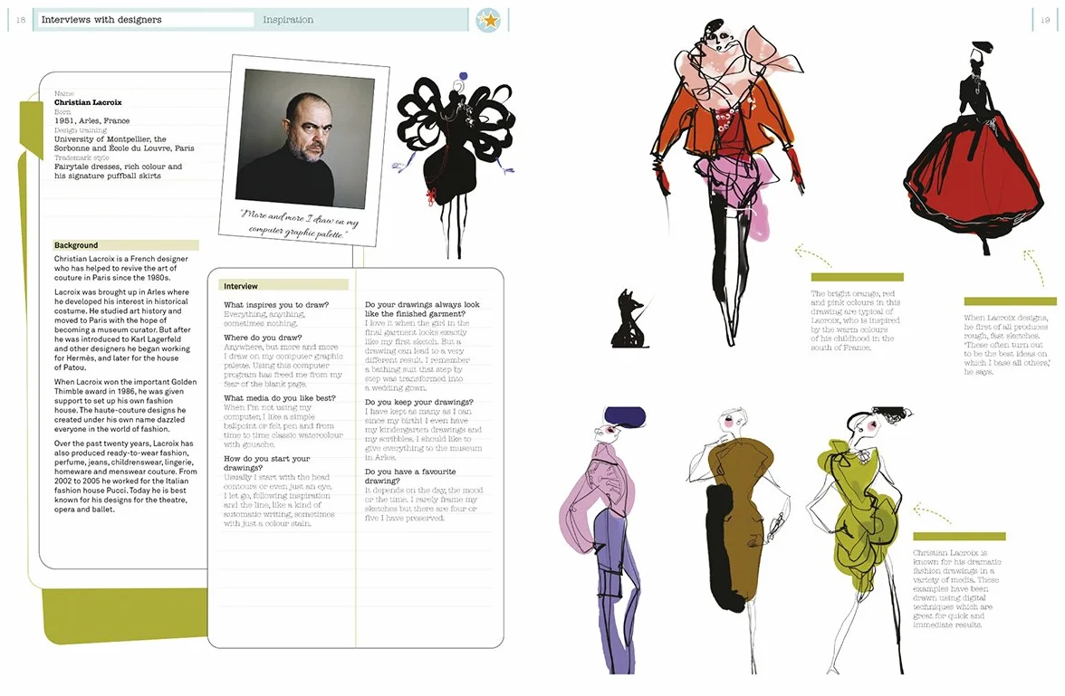 How to Draw Like a Fashion Designer: Inspirational Sketchbooks Tips from Top Designers