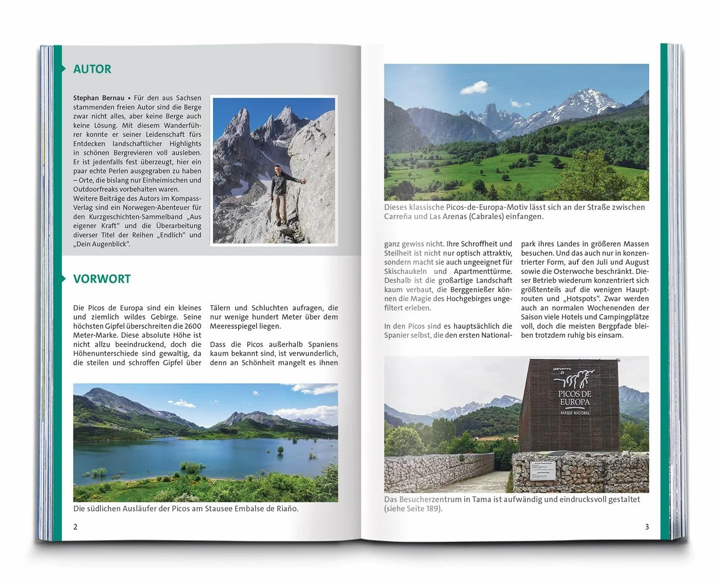 KOMPASS Wanderführer Picos de Europa 55 Touren Extra-Tourenkarte GPS-Daten zum Download