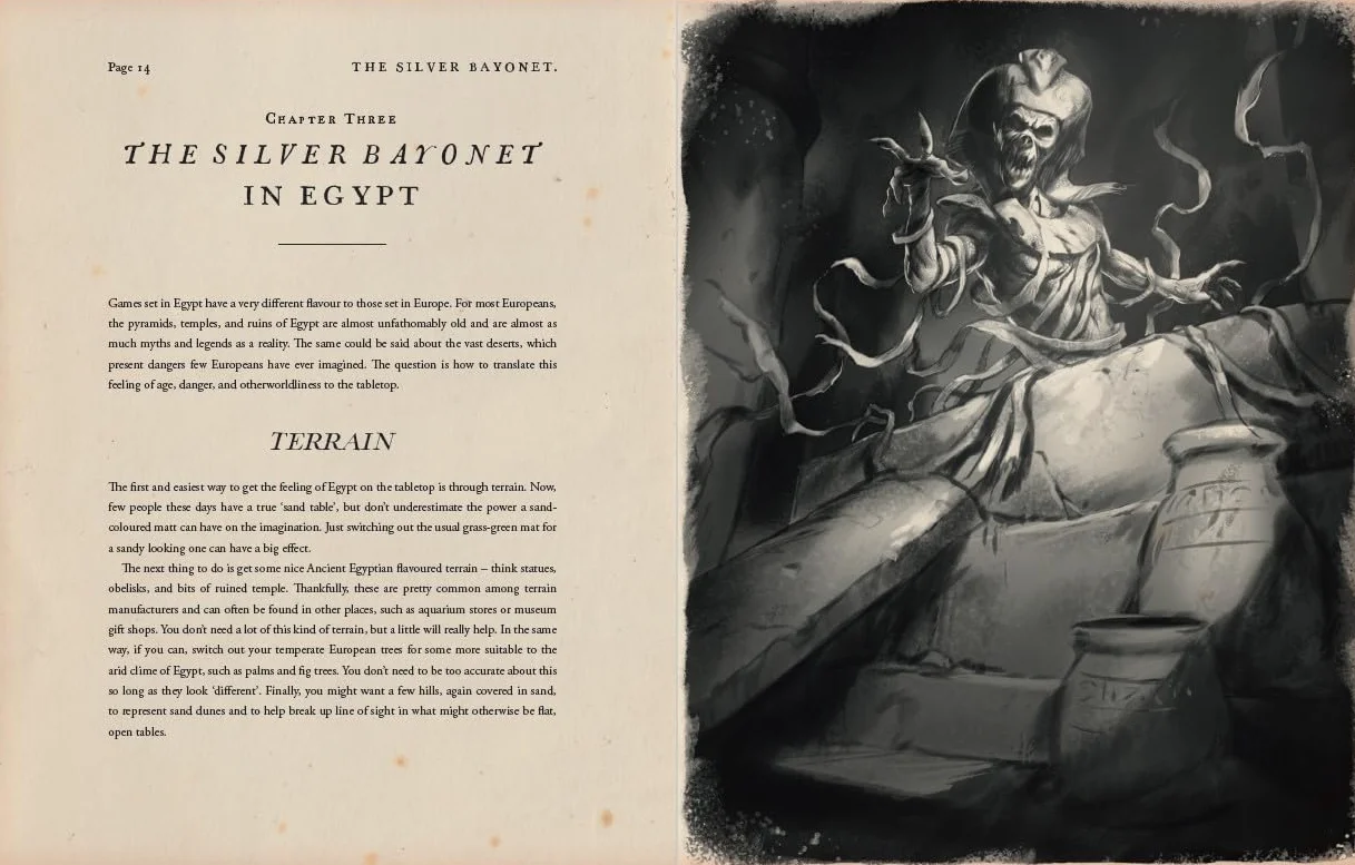 The Silver Bayonet: Egypt: Shadow of the Sphinx