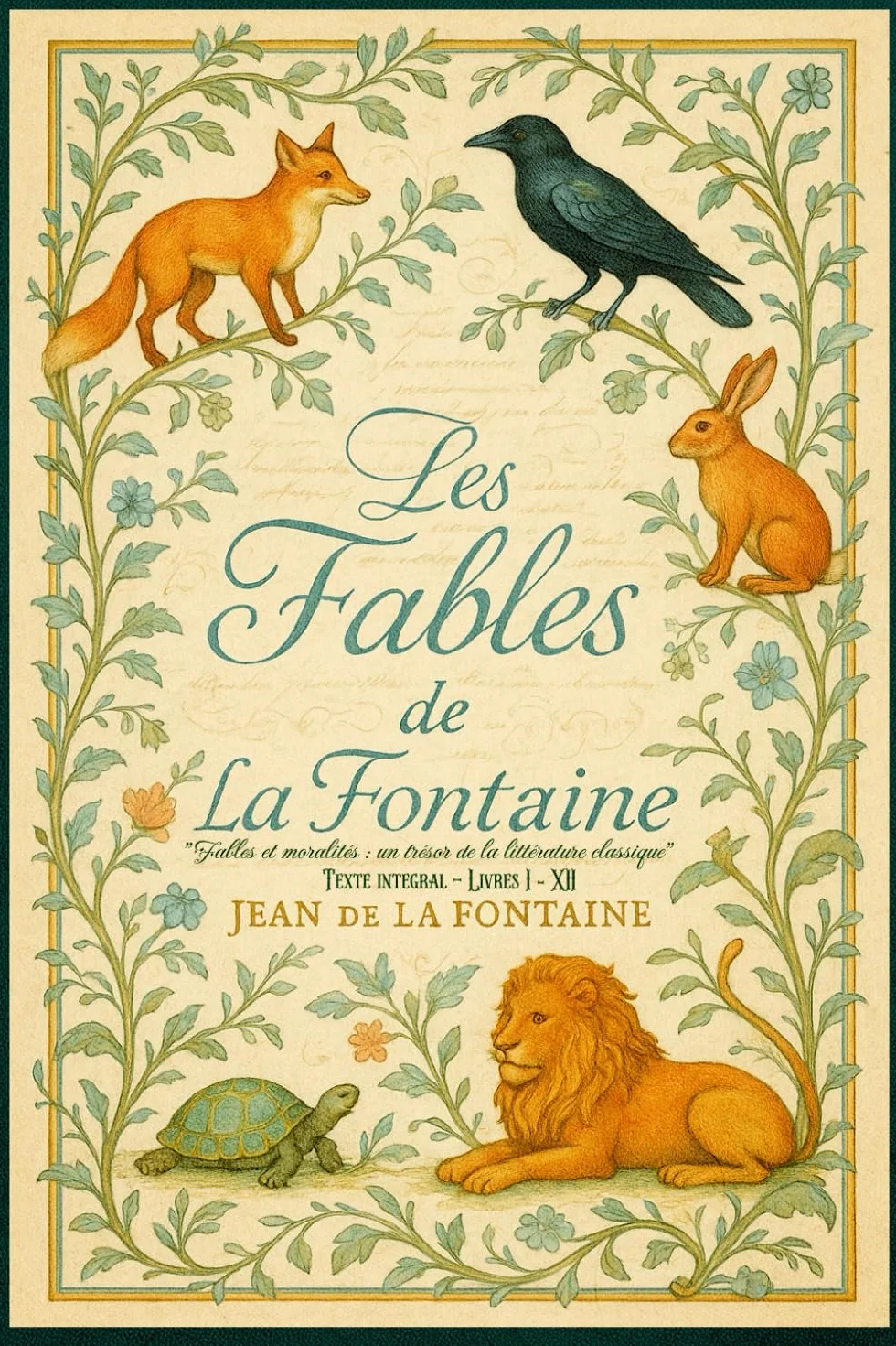 Les Fables de la Fontaine "Fables et moralités : un trésor de la littérature classique" Texte integral - Livres I – XII