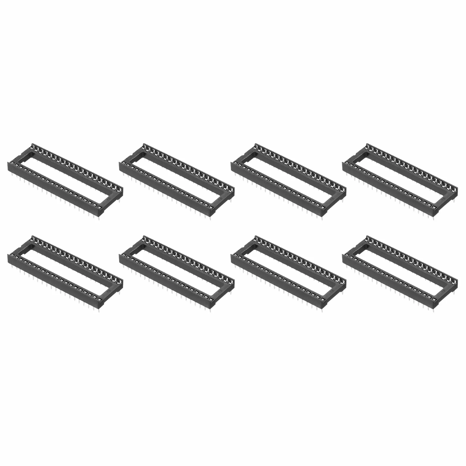 QUARKZMAN 8 szt. Adapter gniazda chipowego Ic z płaskim obwodem 40 pinów do lutowania bramy z podziałką 2,54 mm