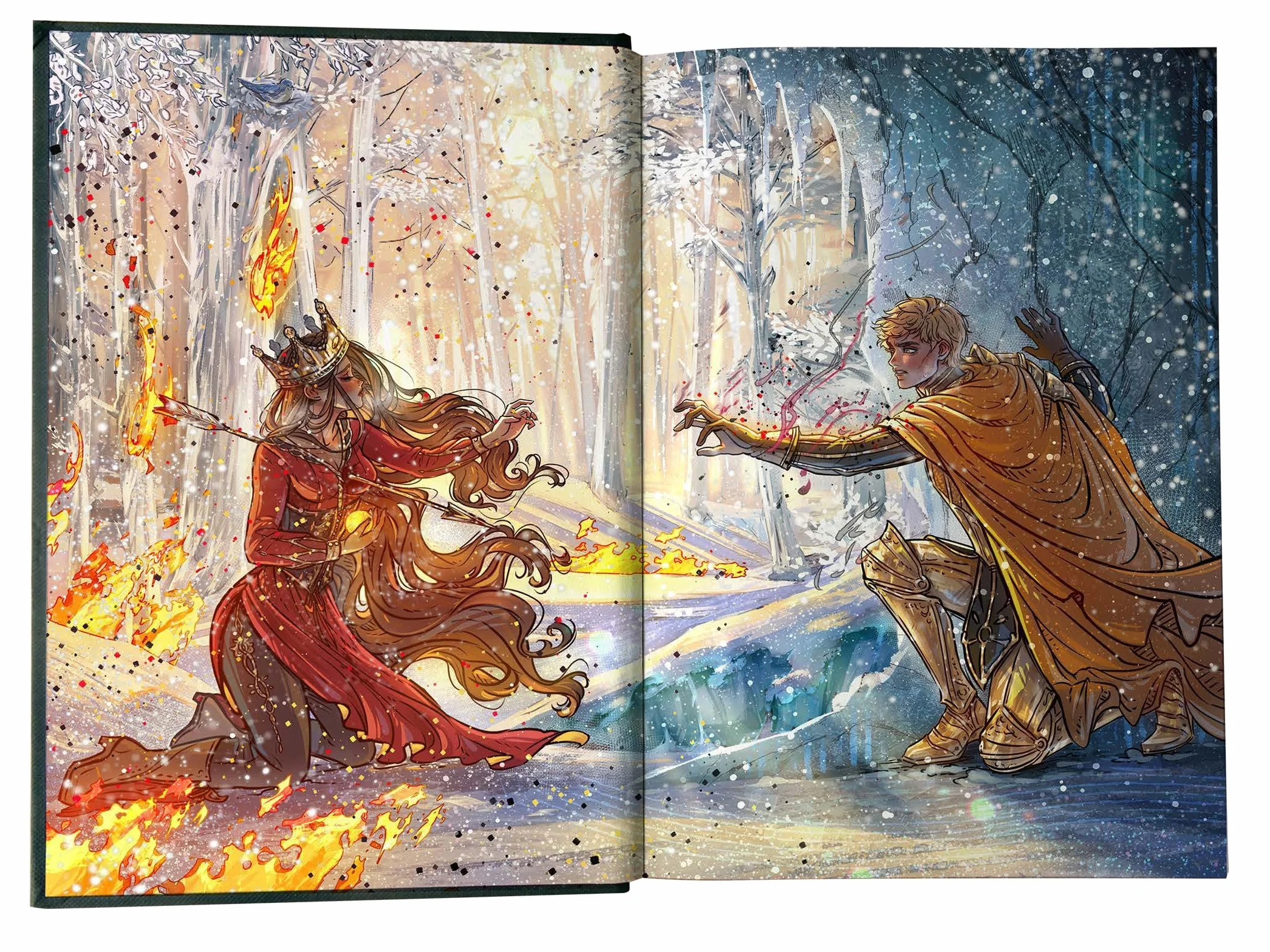Grim and Oro: Dueling Crowns Edition (a Lightlark Saga Deluxe Companion Book)