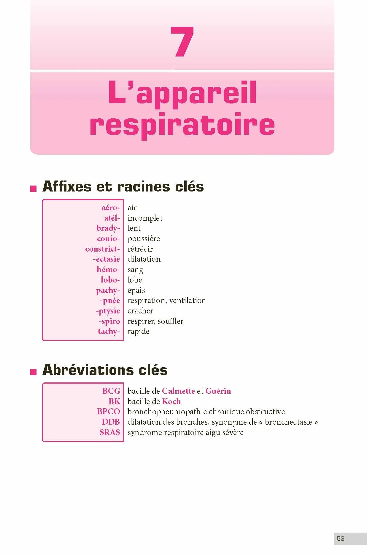 Terminologie médicale et physiopathologie - Ouvrage de référence