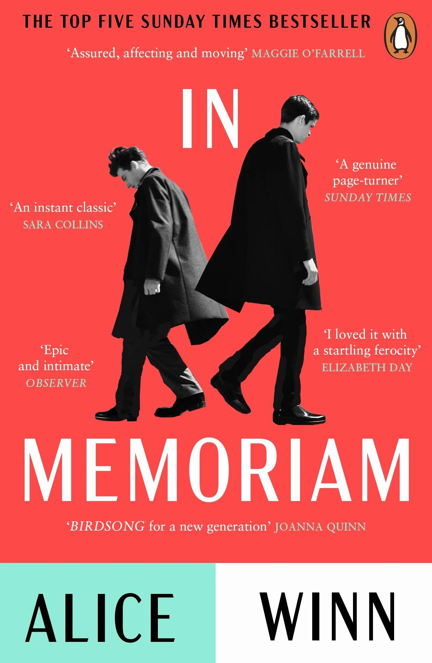 In Memoriam: The Sunday Times Bestseller First World War Love Story