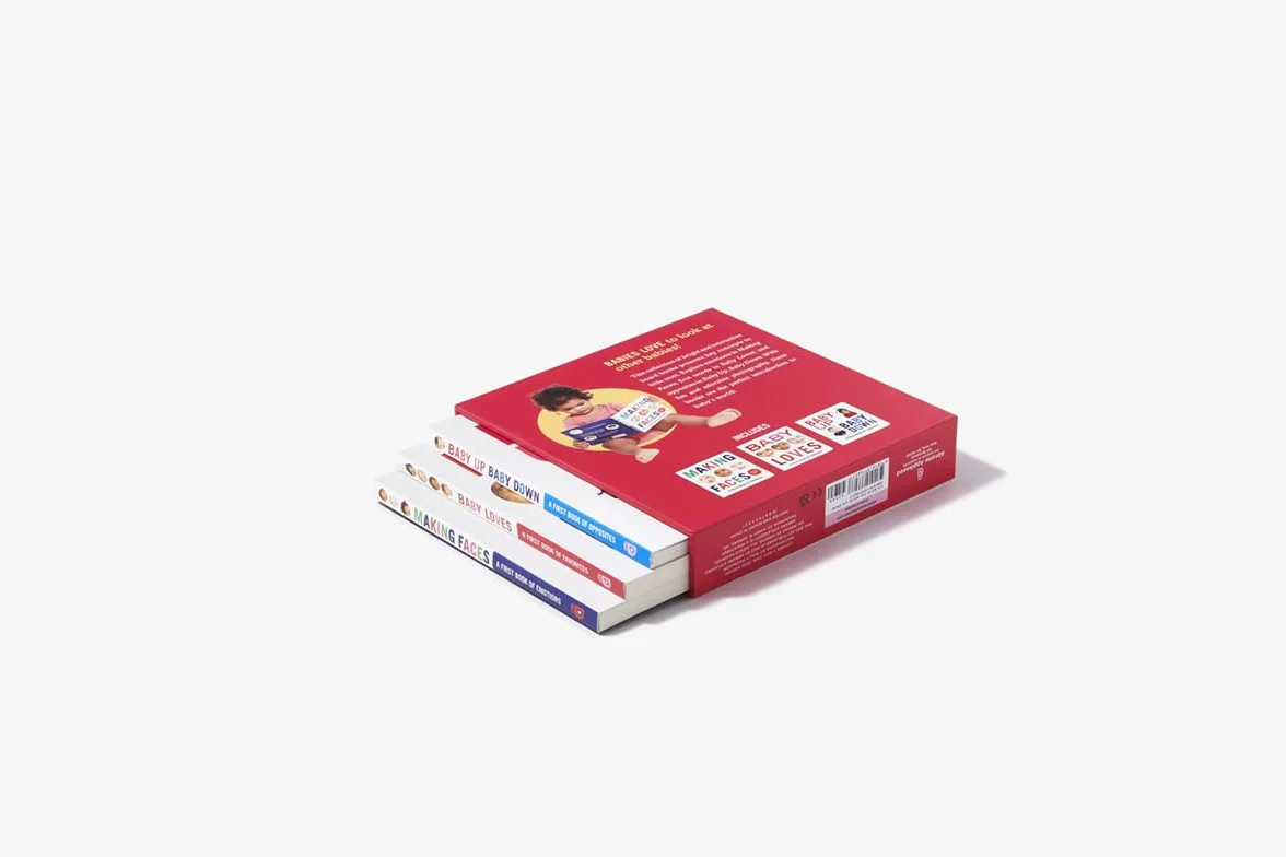Baby Loves Books Box Set: Making Faces, Baby Loves, Baby Up, Baby Down
