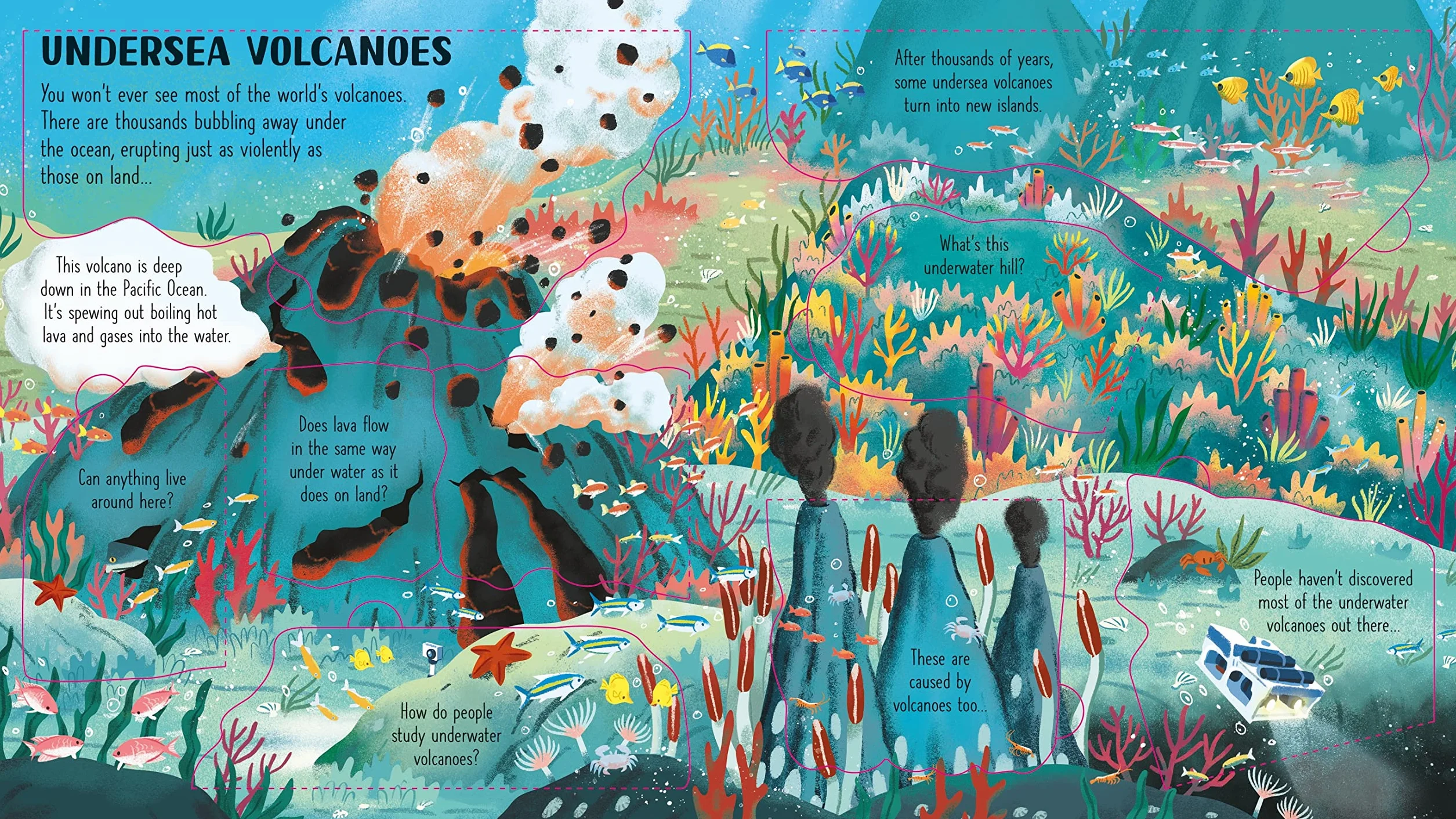 Look Inside Volcanoes and Earthquakes