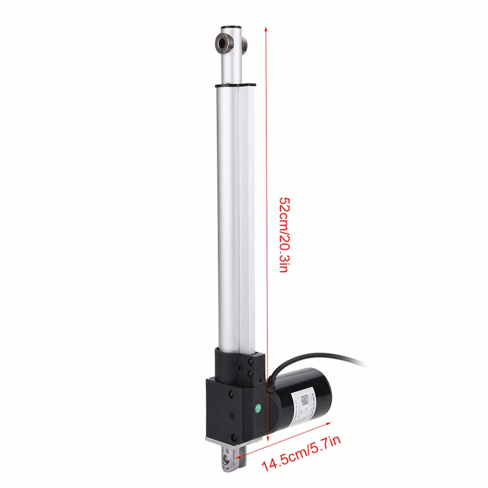 Siłownik Elektryczny Liniowy DC 12V 6000N 350 mm Maksymalny Skok Podnoszenia do Samochodu
