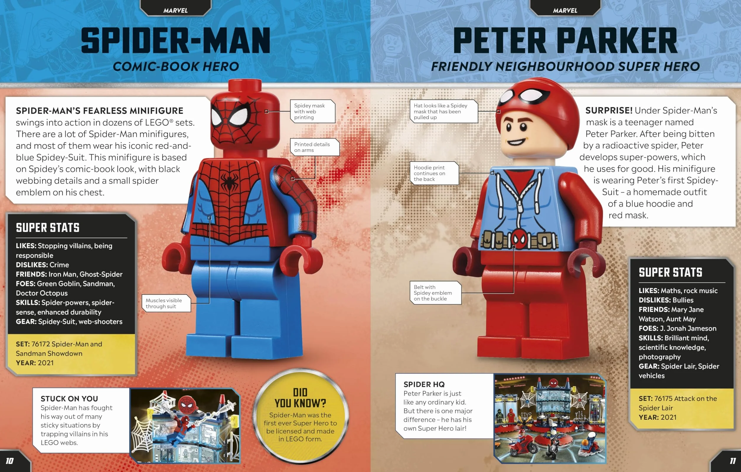 LEGO Marvel Character Encyclopedia z ekskluzywną minifigurką Kapitana Ameryki