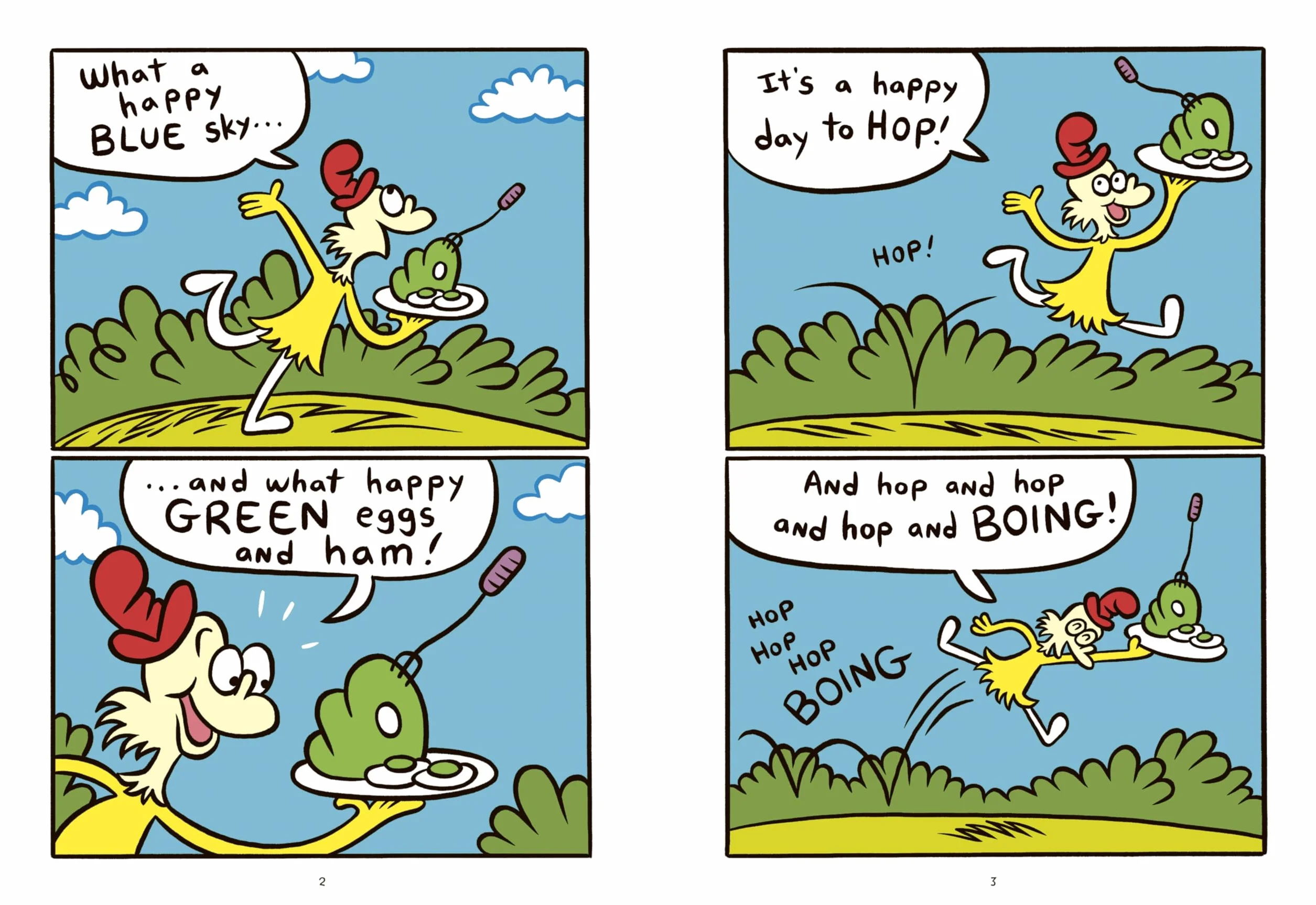 Dr. Seuss Graphic Novel: Green Eggs and Ham Take a Hike: A Green Eggs and Ham Story