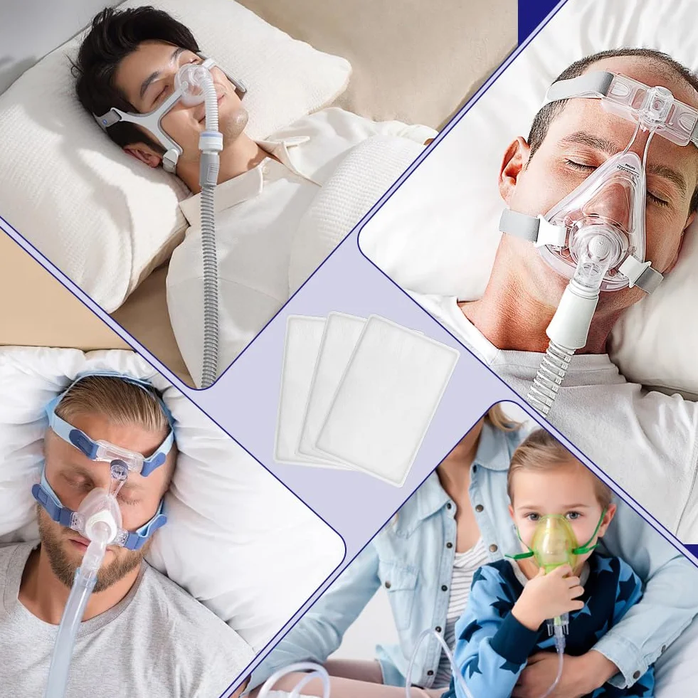 Jednorazowe filtry powietrza do aparatów respiratorów– 20 sztuk, do higienicznej terapii domowej