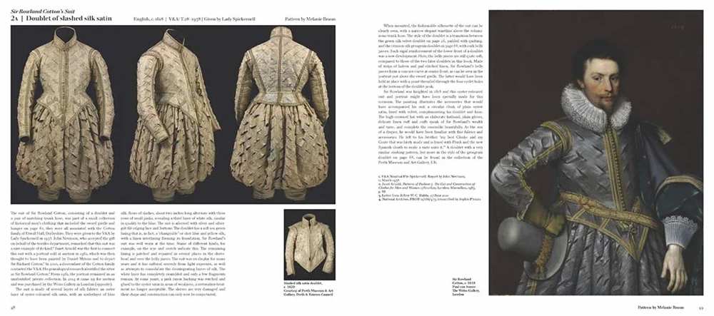 17th-Century Men's Dress Patterns 1600 - 1630 (Victoria and Albert Museum)