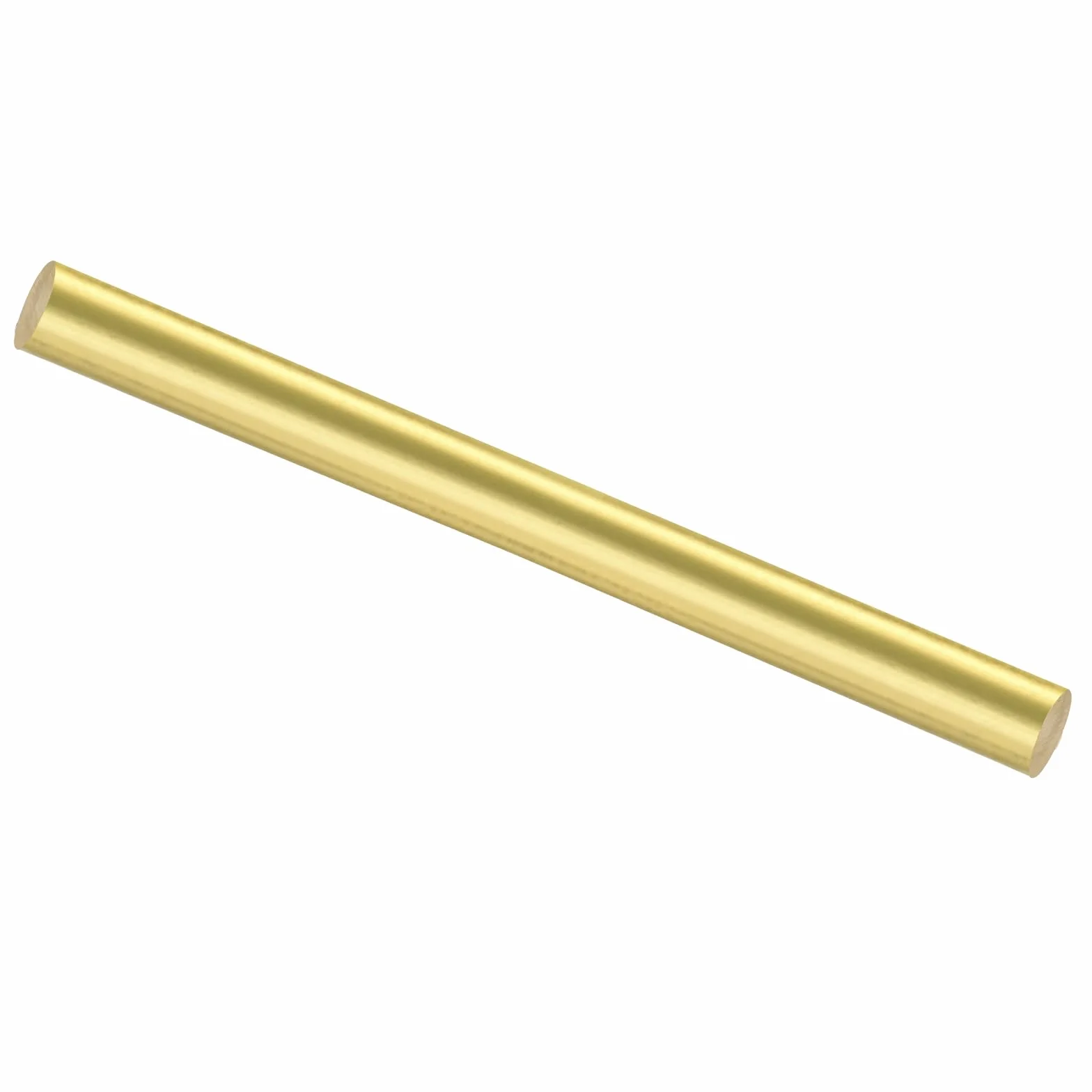 QUARKZMAN 1 szt. mosiężne pręty (22 mm) 7/8" x (300 mm) 12" okrągły pręt z litego mosiądzu do uchwytów noży pinów do samodzielnego modelowania samolotu