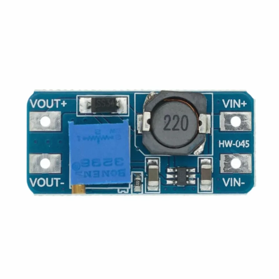 MT3608 2A Konwerter DC-DC 2-24V do 5-28 V Step Up Regulowany regulator napięcia wzmacniacz Buck 5V 12V 24V (1 szt.)