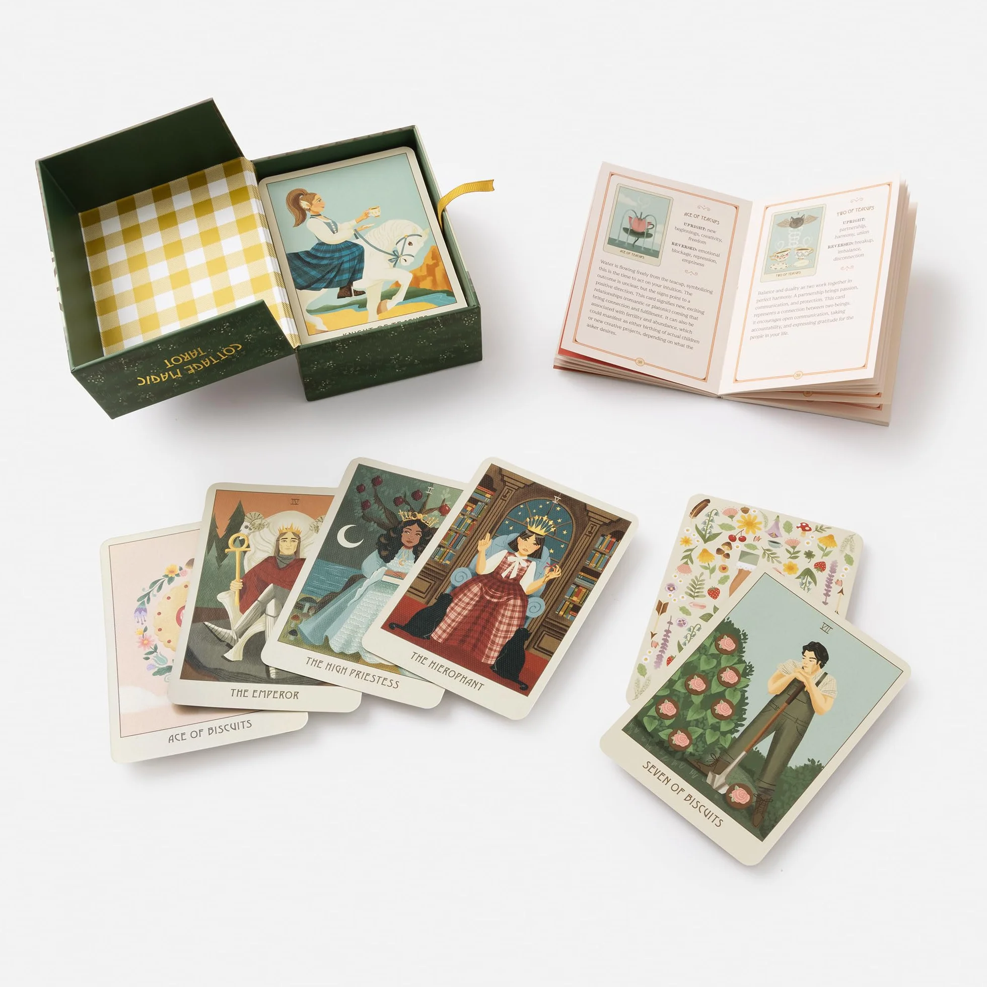 Cottage Magic Tarot: A 78-Card Deck and Guidebook