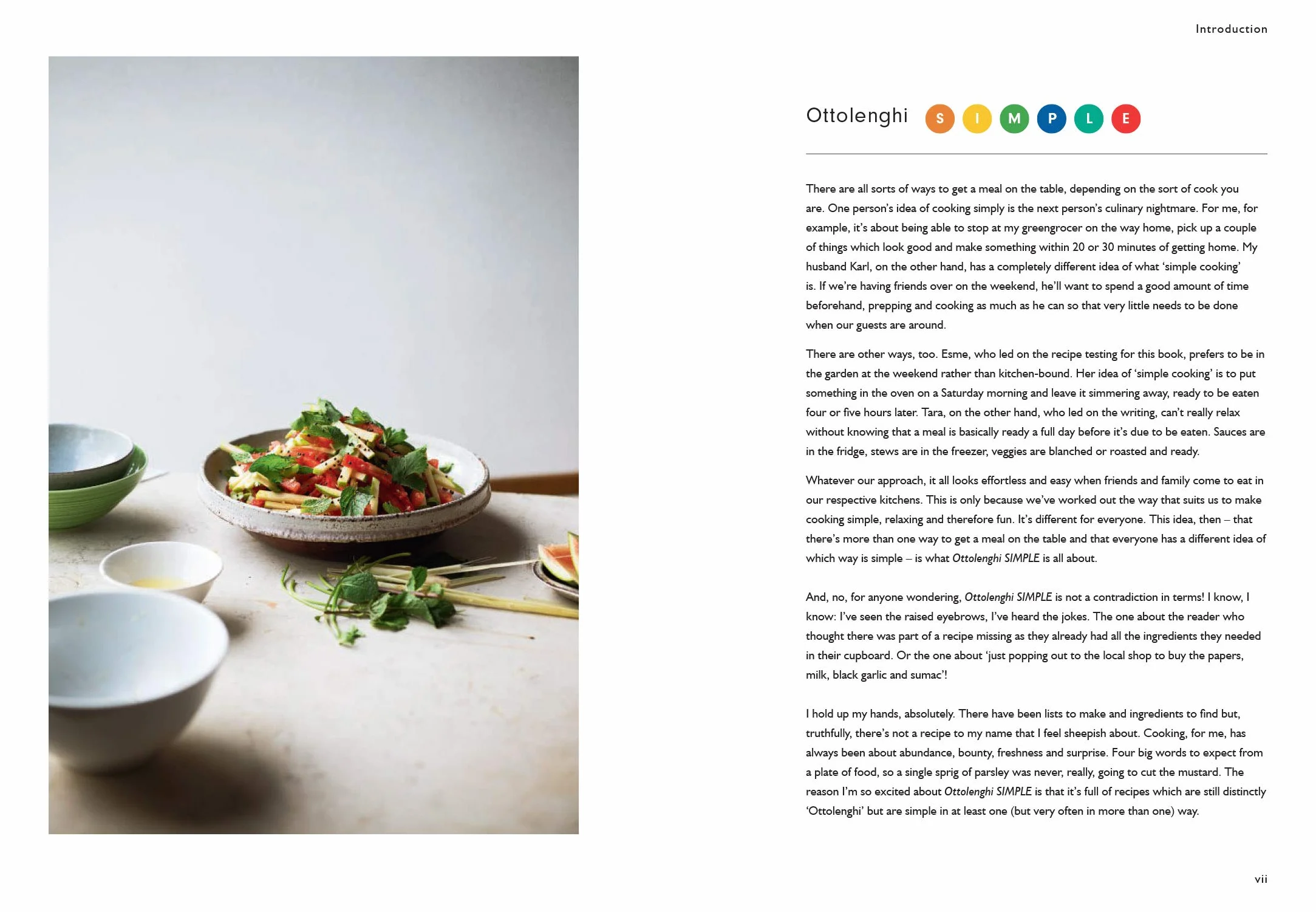 Ottolenghi Simple /anglais
