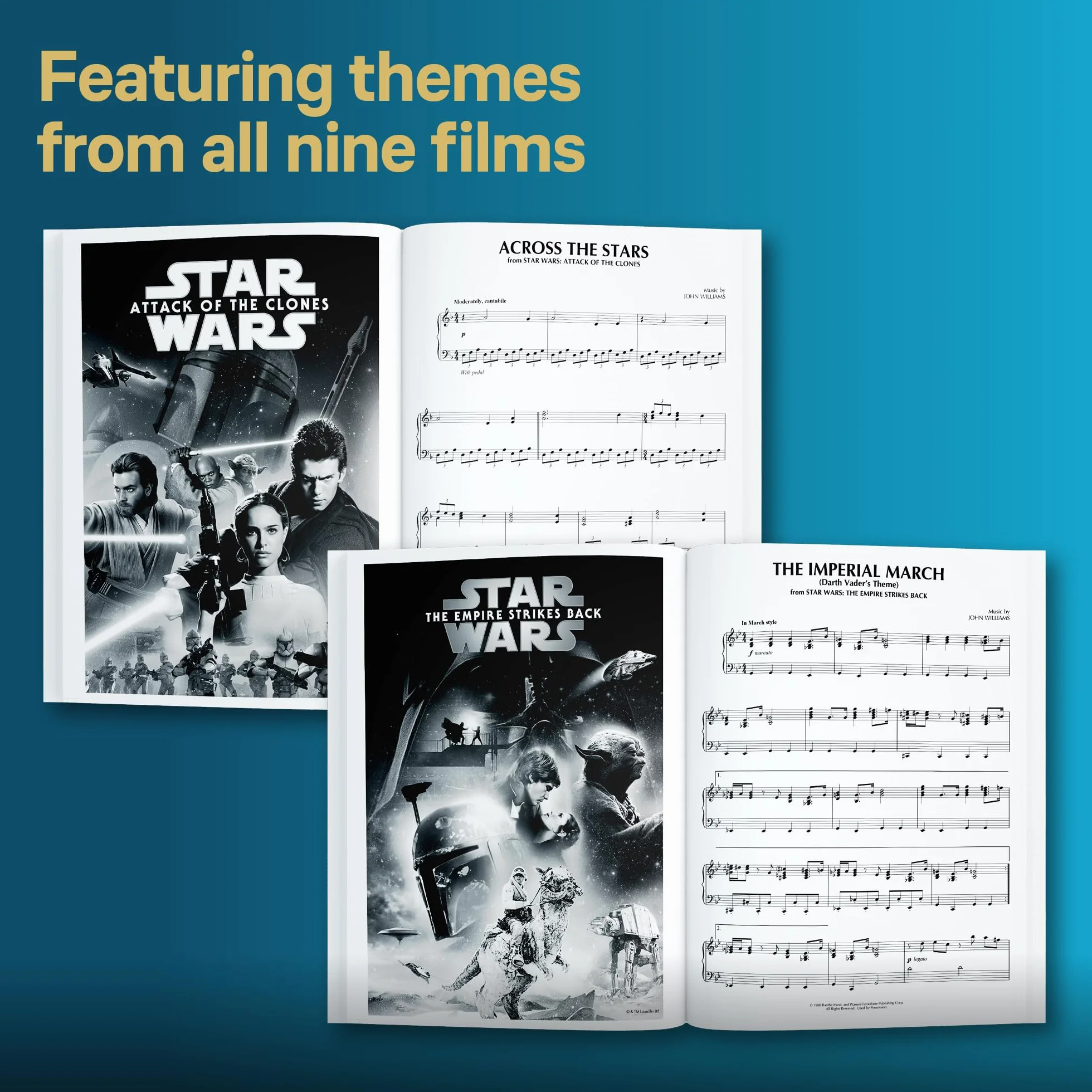 Star Wars: The Piano Anthology - John Williams Deluxe Hardcover Edition