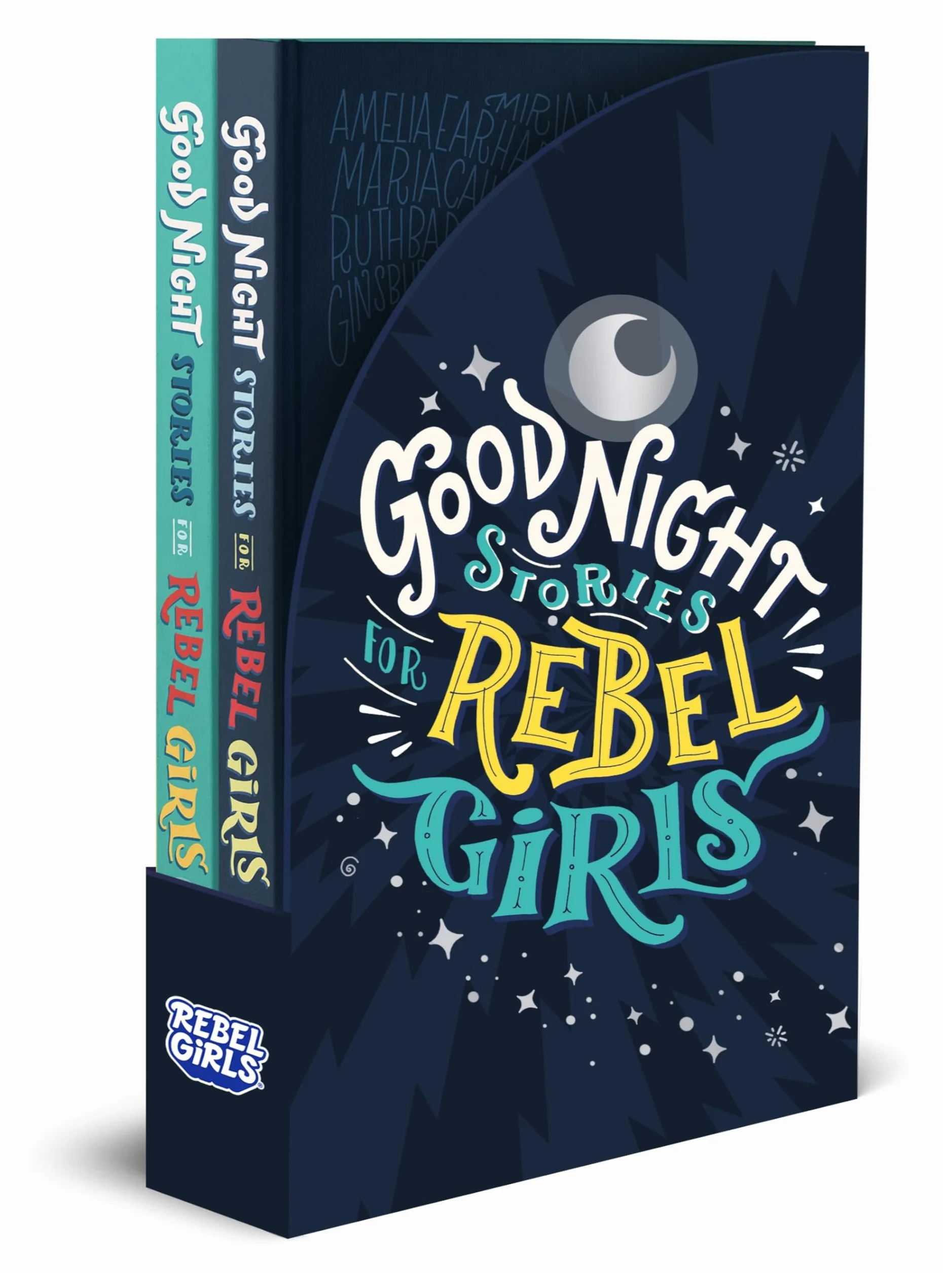 Good Night Stories for Rebel Girls 2-Book Gift Set