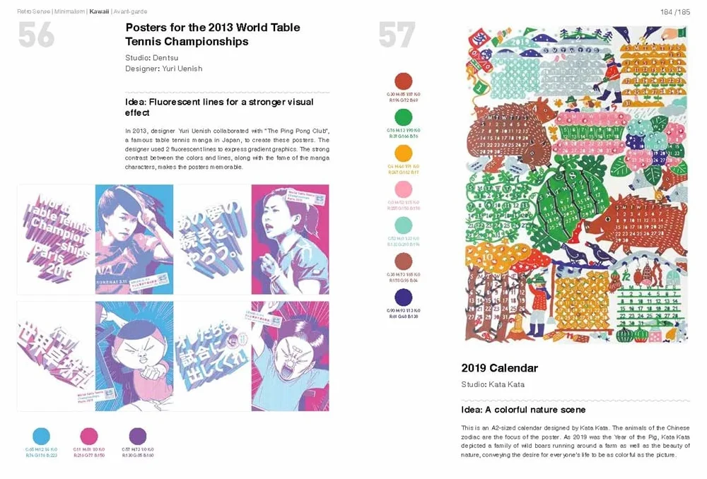 Japanese Color Matching anglais