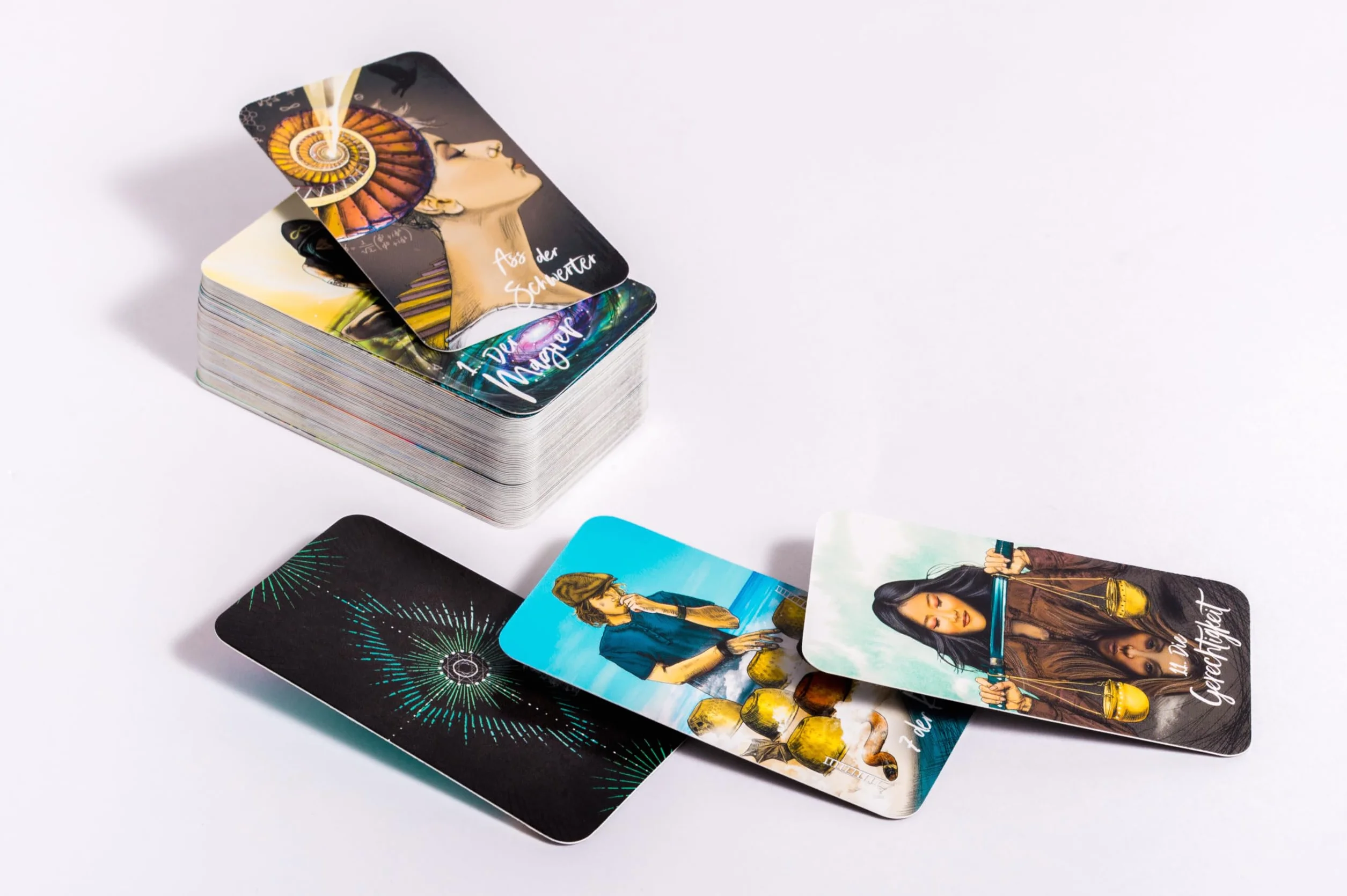 Licht und Schatten Taschen-Tarot: 78 Karten mit Begleitbuch