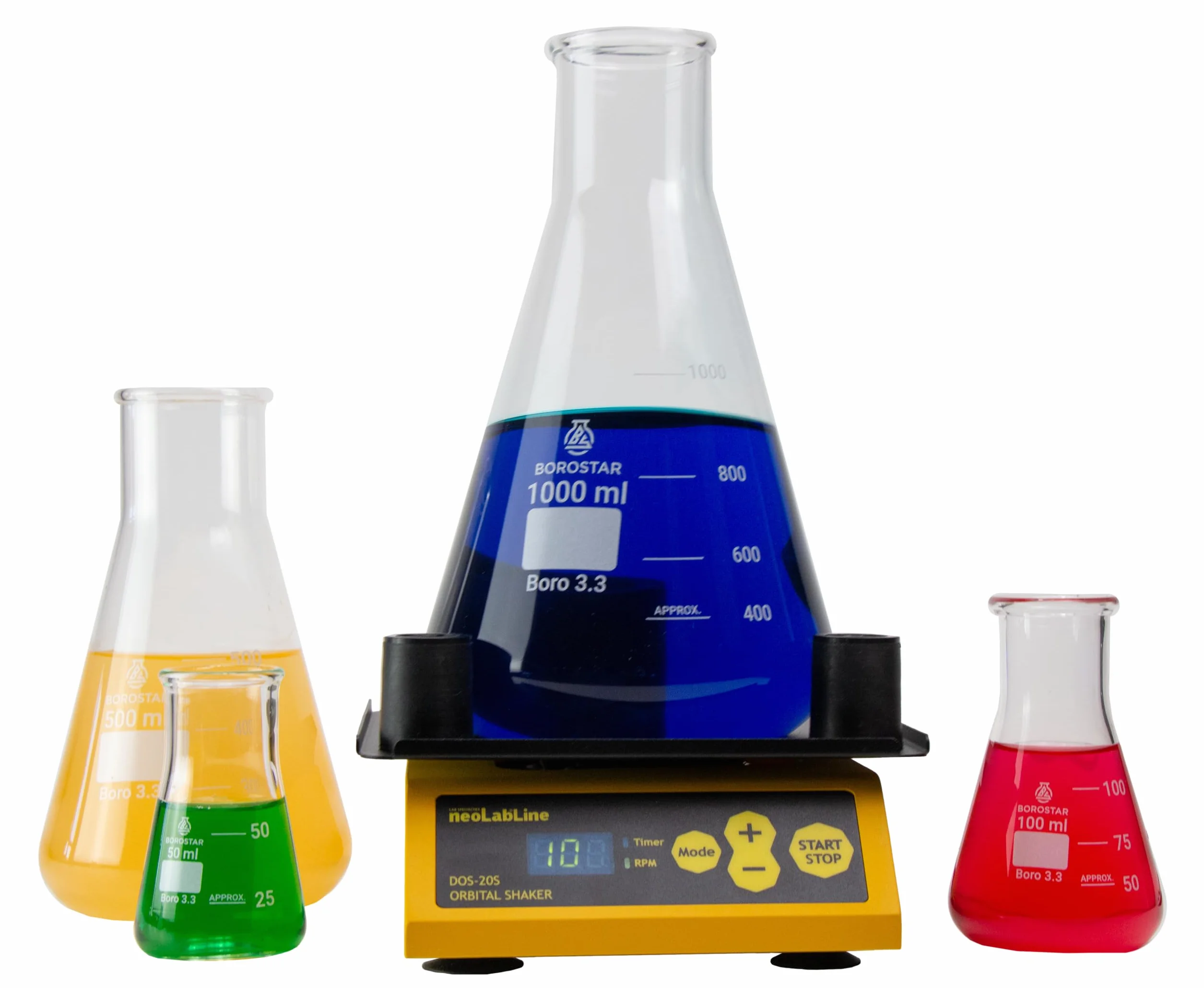 Kolba Erlenmeyera Boro 3.3 z podziałką szeroka szyja 250 ml