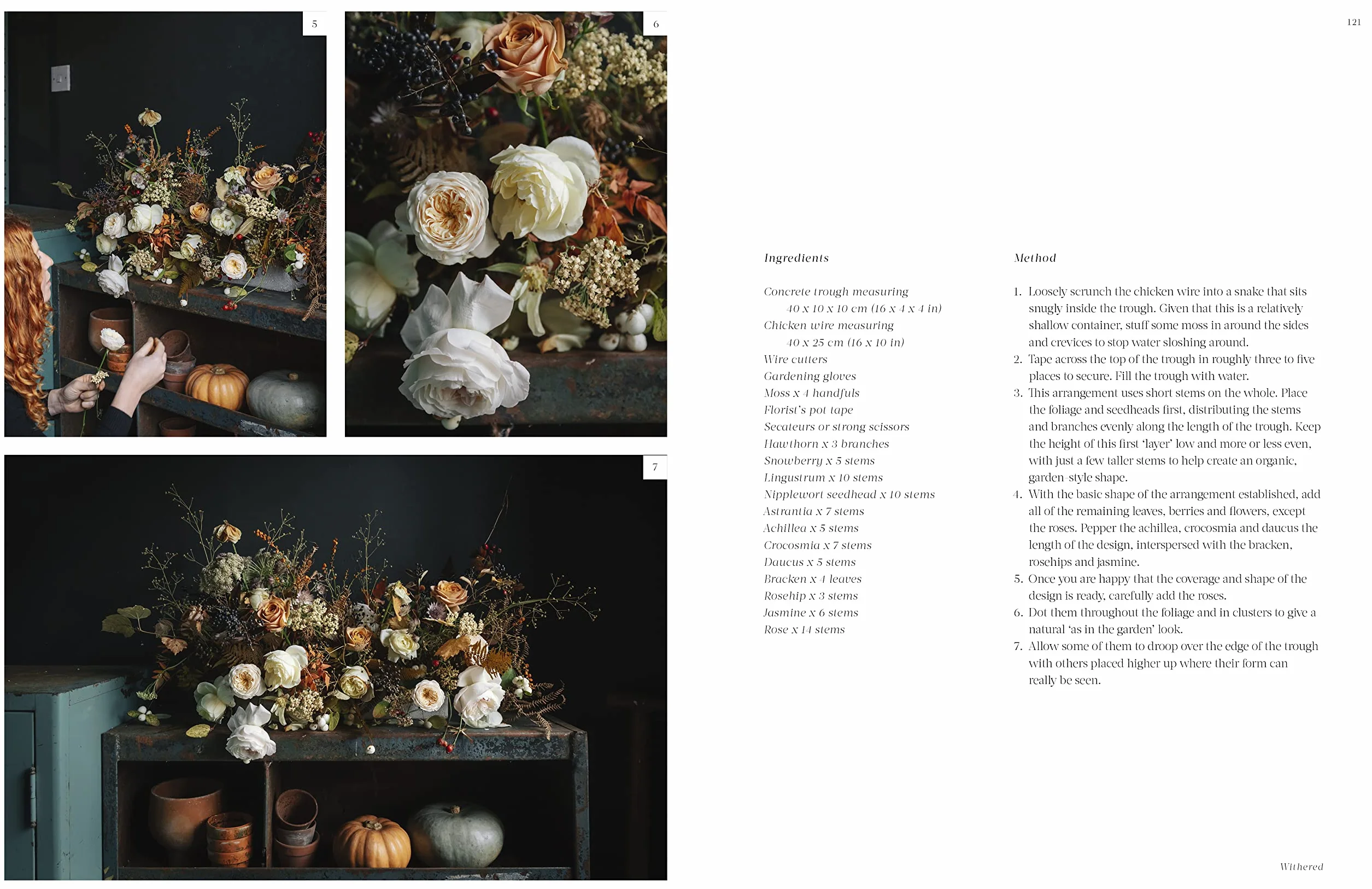 Flower Philosophy /anglais: Seasonal Projects to Inspire & Restore