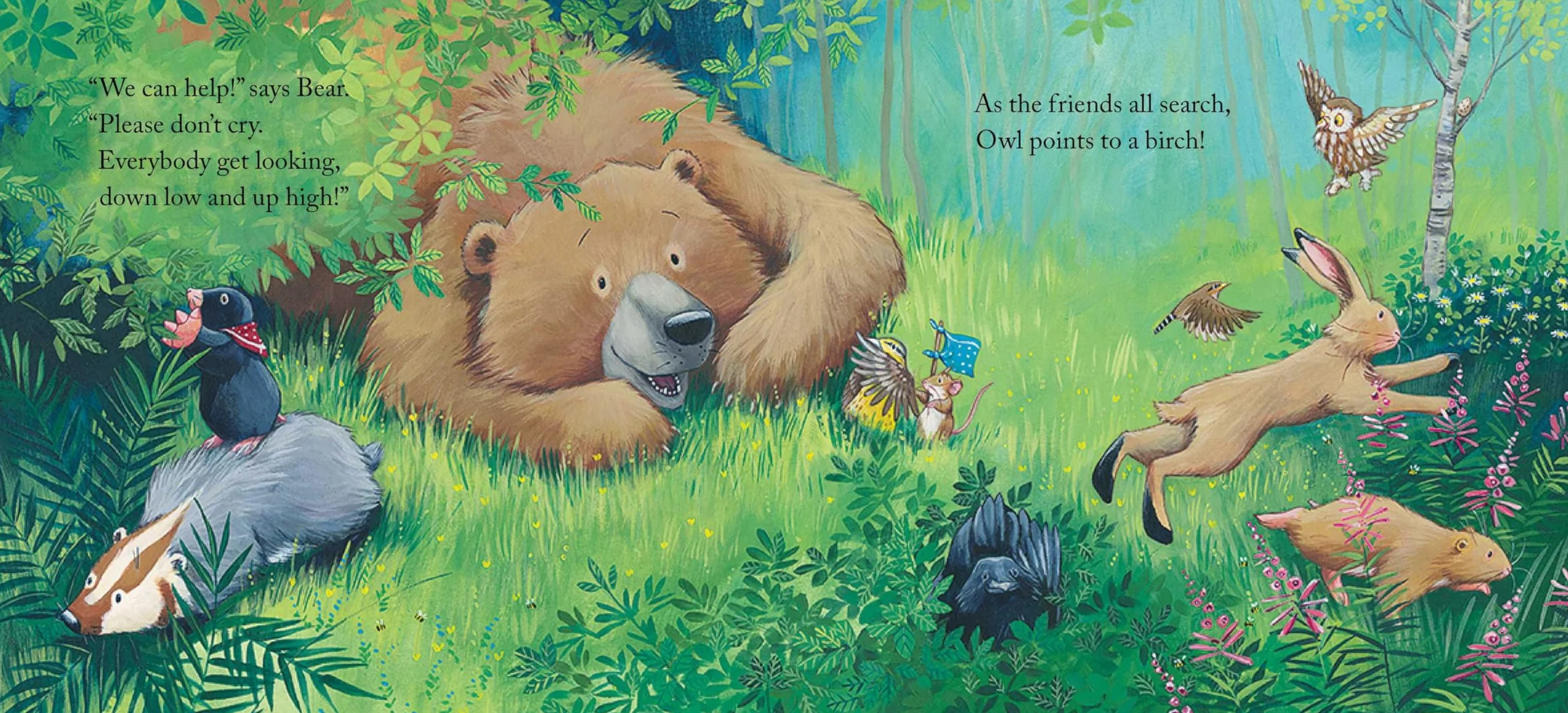 Bear Finds Eggs Easter Picture Book