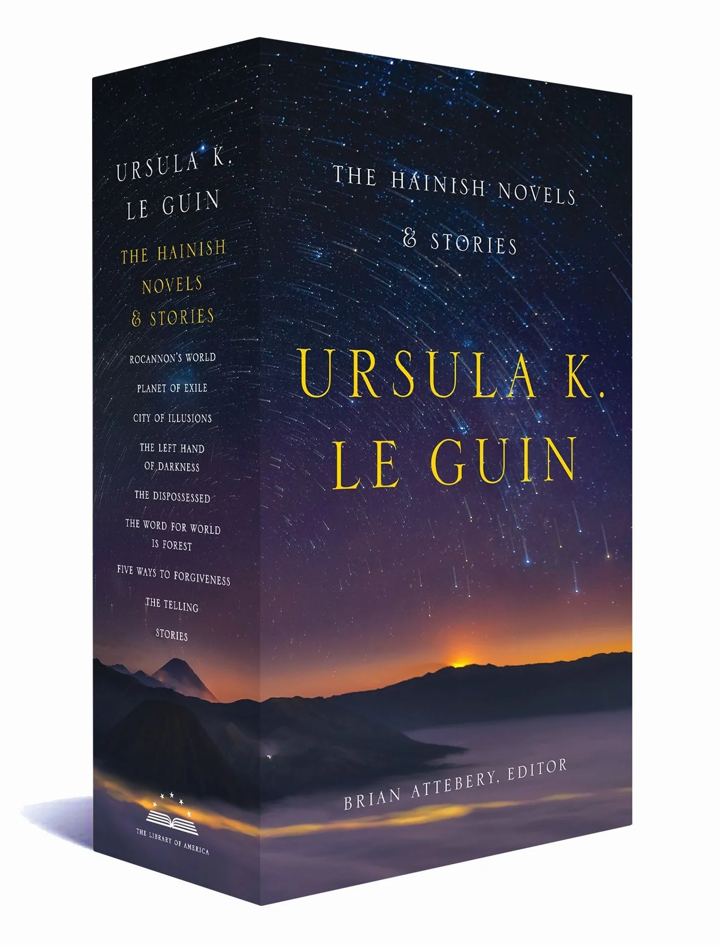 Ursula K. Le Guin: The Hainish Novels and Stories: A Library of America Boxed Set