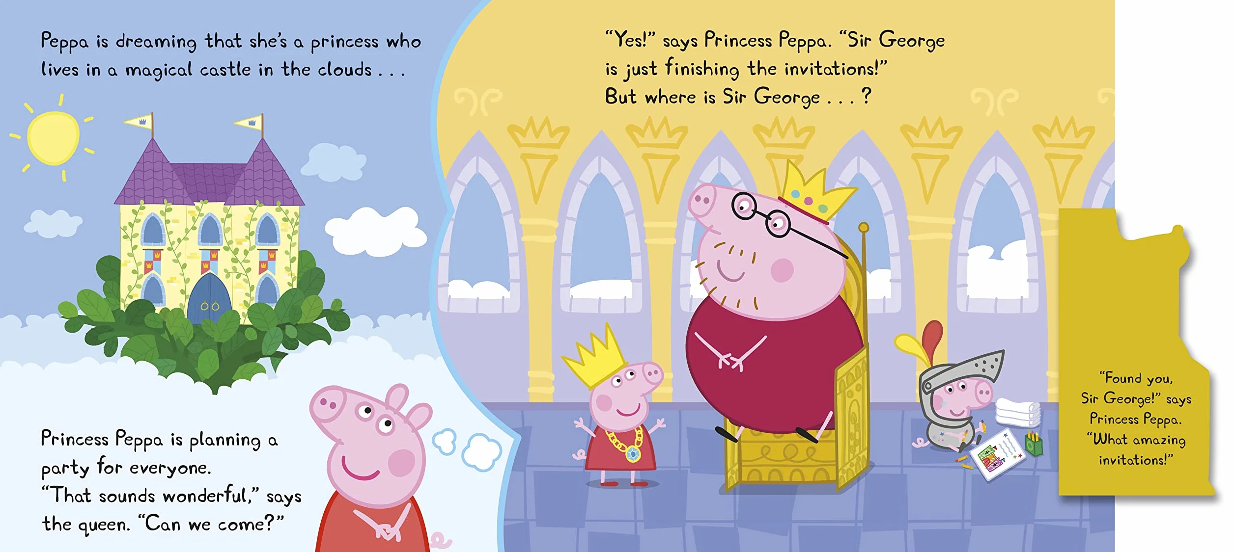 Peppa Pig: Peppa's Magic Castle A lift-the-flap book