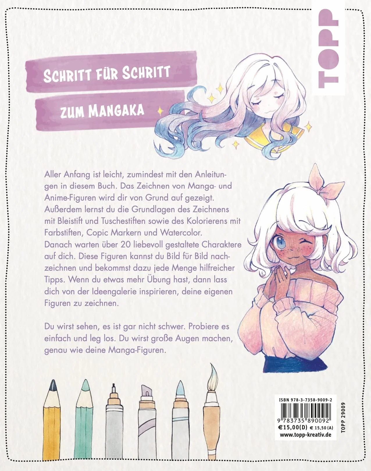 Manga-Zeichenschule für Kinder: Einfach niedliche Figuren für Fans von Manga und Anime
