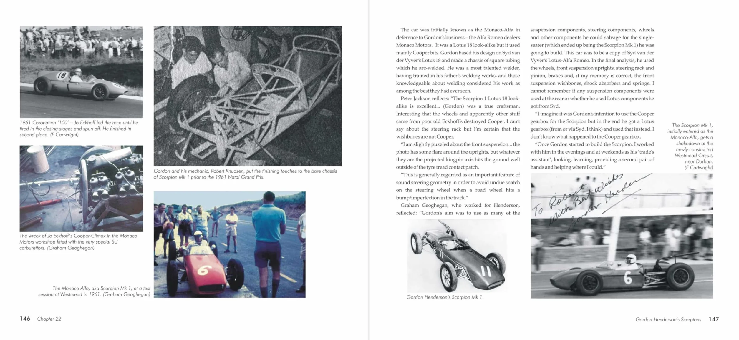 Special Brew: The Story of the Southern African Formula One and Libre Specials