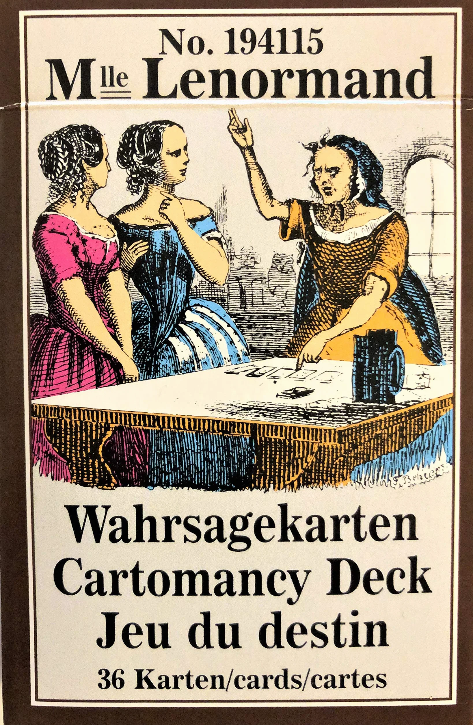 Lenormand Wahrsagekarten: 36 Karten mit Anleitung