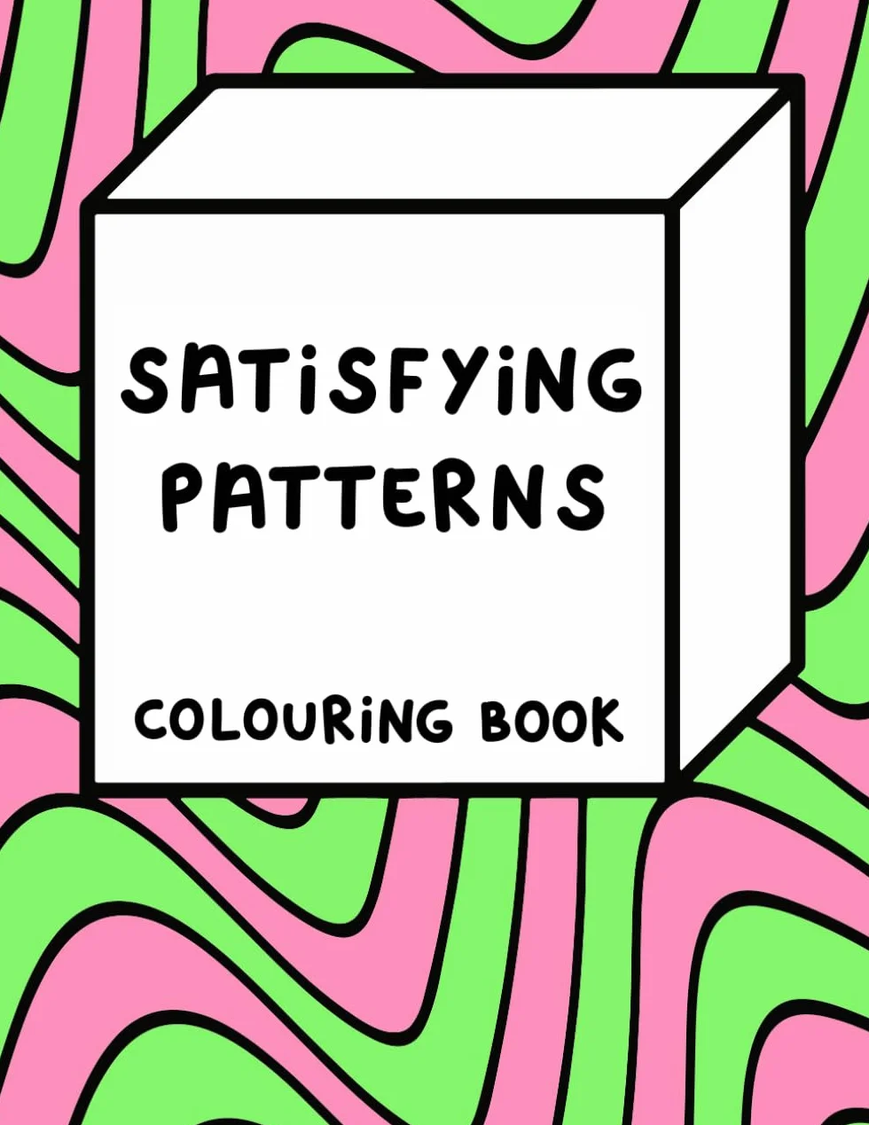 Satisfying Patterns Colouring Book