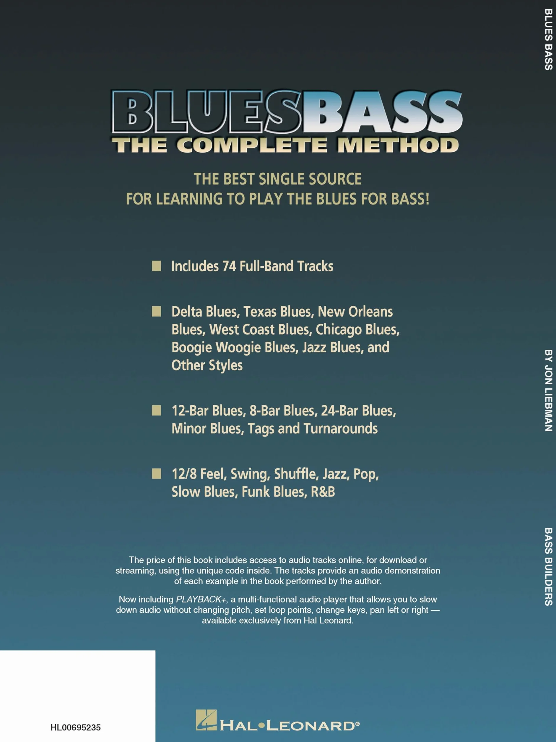 Blues bass guitare basse +cd: The Complete Method