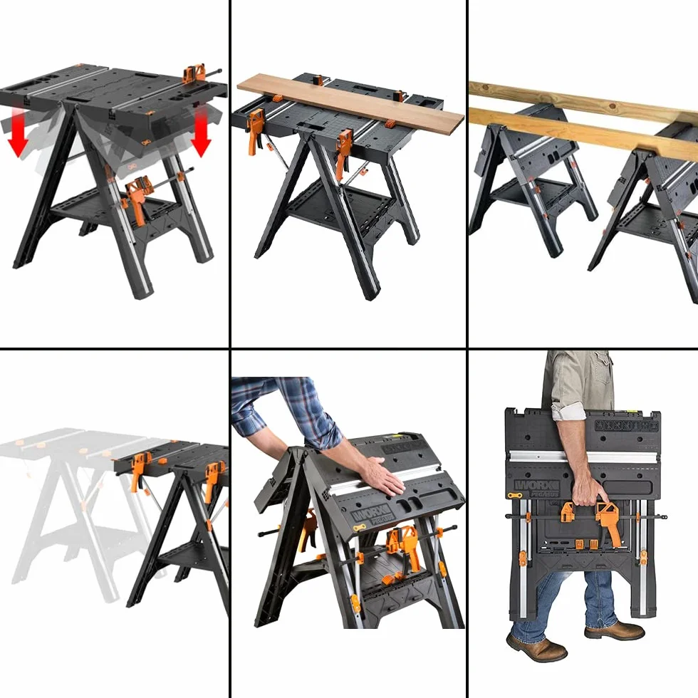 WORX WX051 Pegasus Składany Stół Roboczy