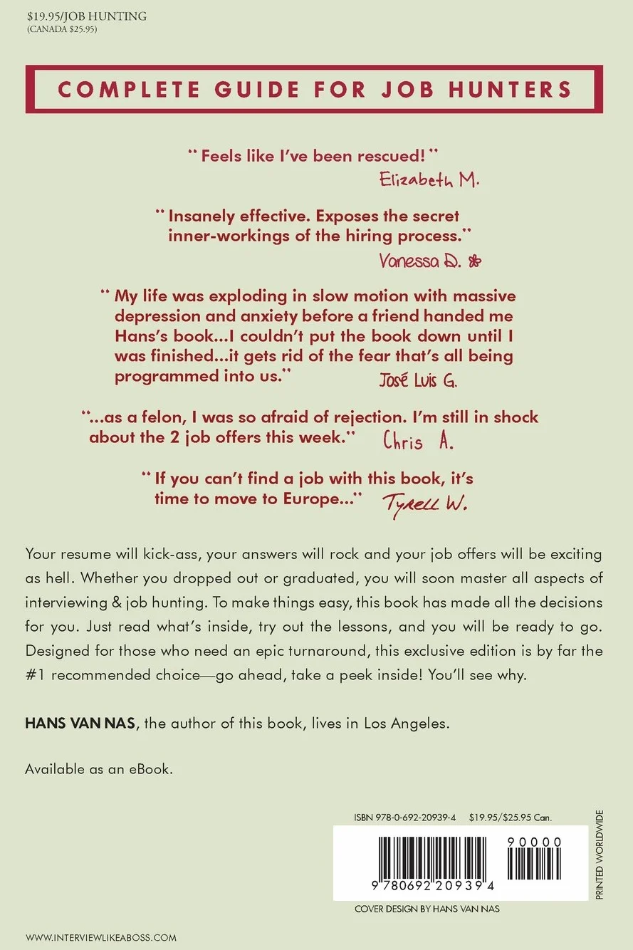 Interview Like A Boss: The most talked about book in corporate America.
