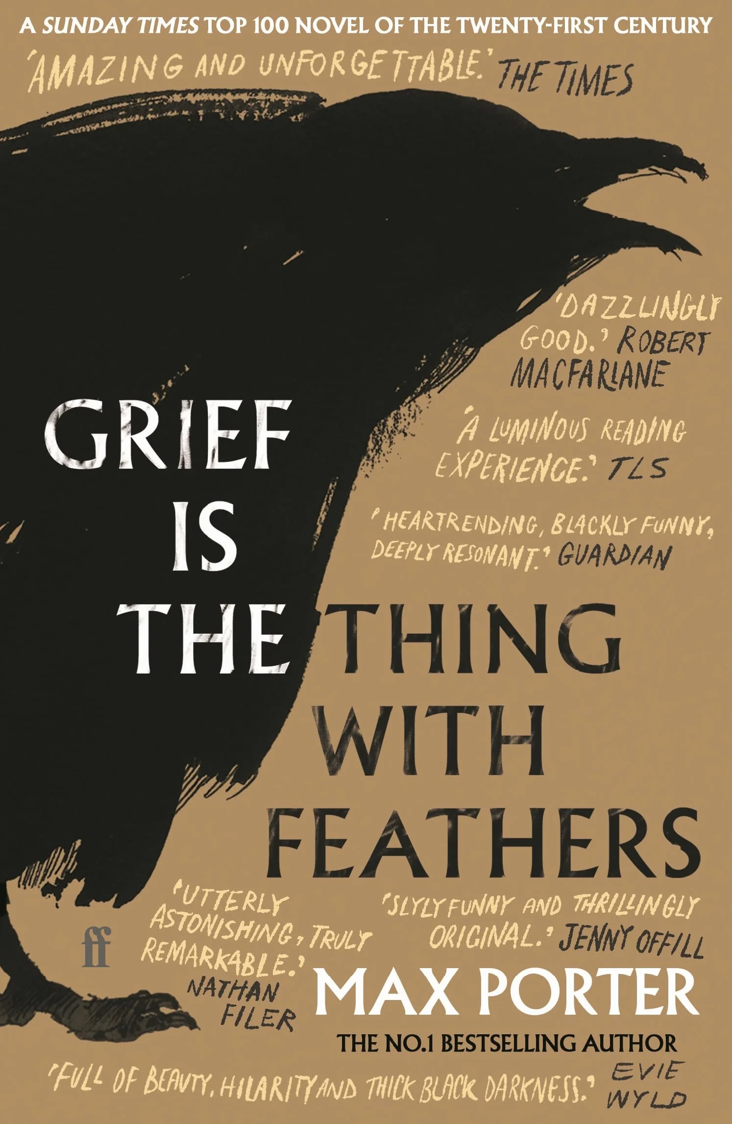 Grief is the thing with feathers: Max Porter