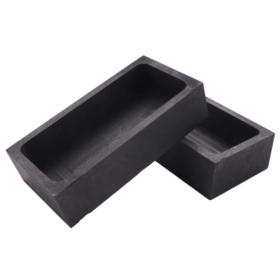 2 sztuki 1 kg grafitowa forma do odlewania tygla do topienia rafinacji złoto srebro metal aluminium miedź mosiądz