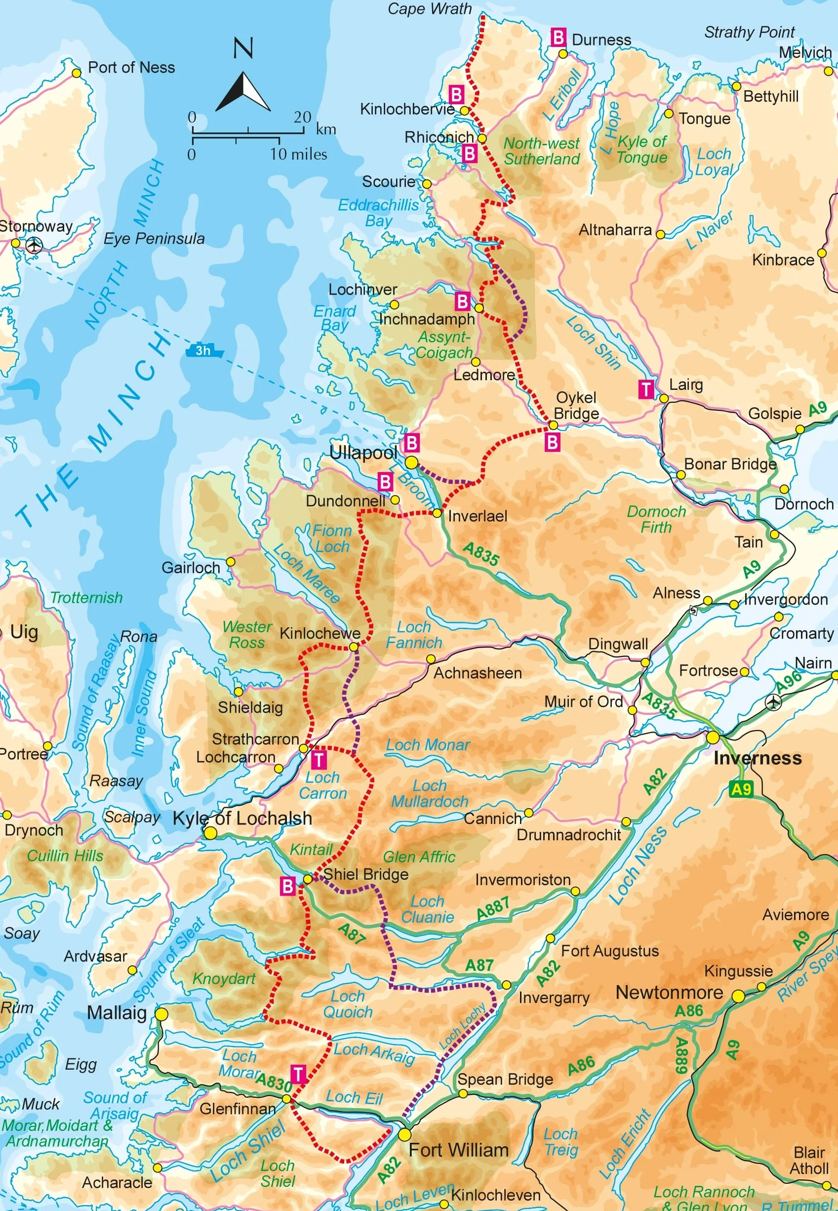 Walking the Cape Wrath Trail: Backpacking Scottish Highlands Fort William to Cape Wrath