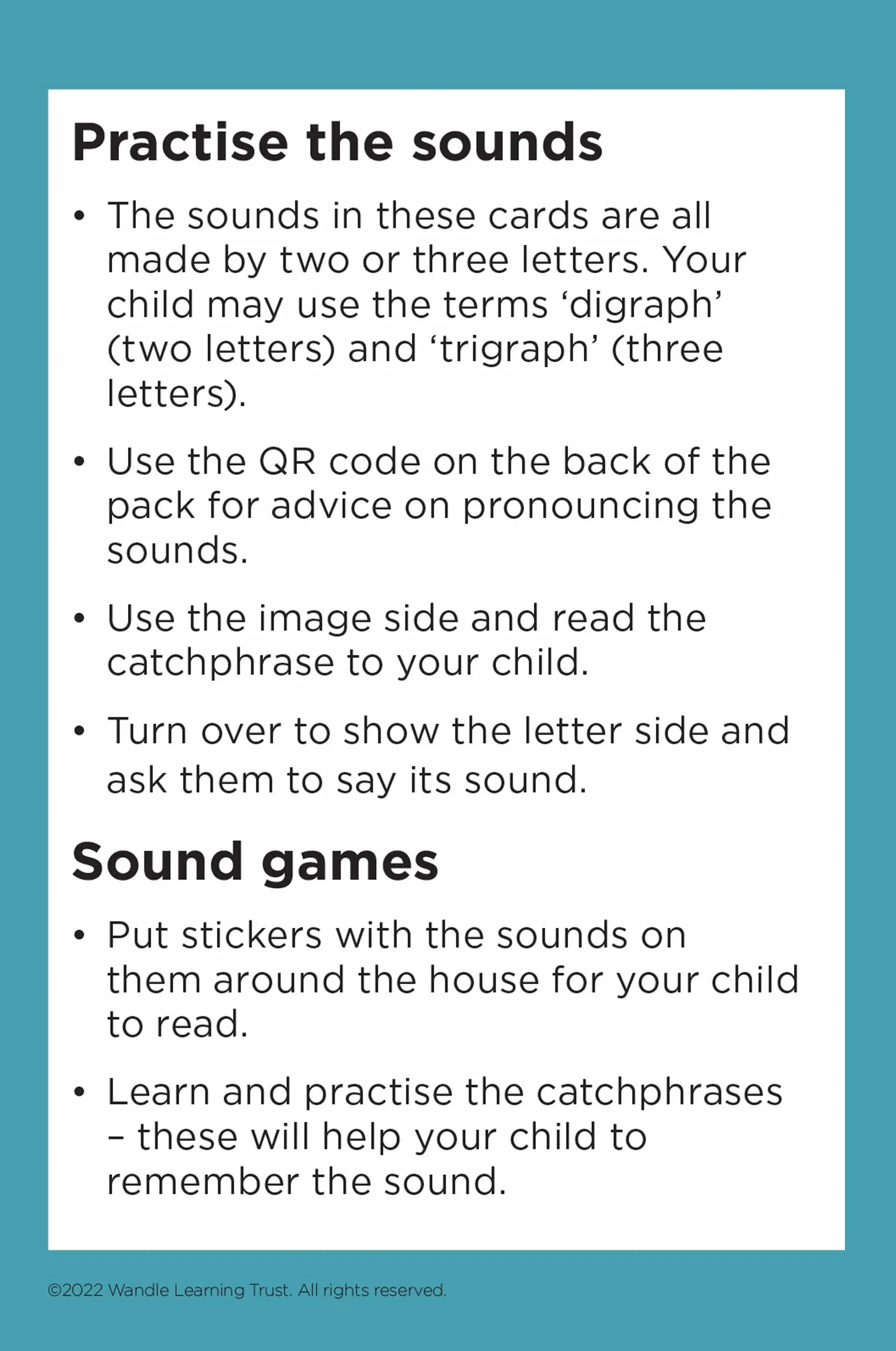 Little Wandle at Home More Phonics Flashcards for Reception: Phases 2 and 3