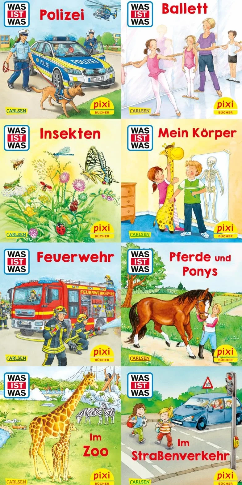 Pixi-8er-Set 277: WAS IST WAS (8x1 Exemplar)