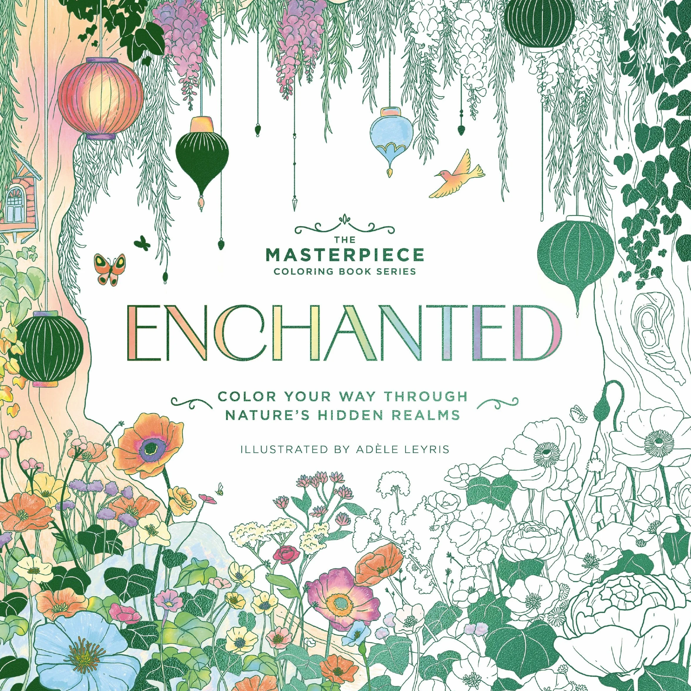 Enchanted: Color Your Way Through Nature's Hidden Gems