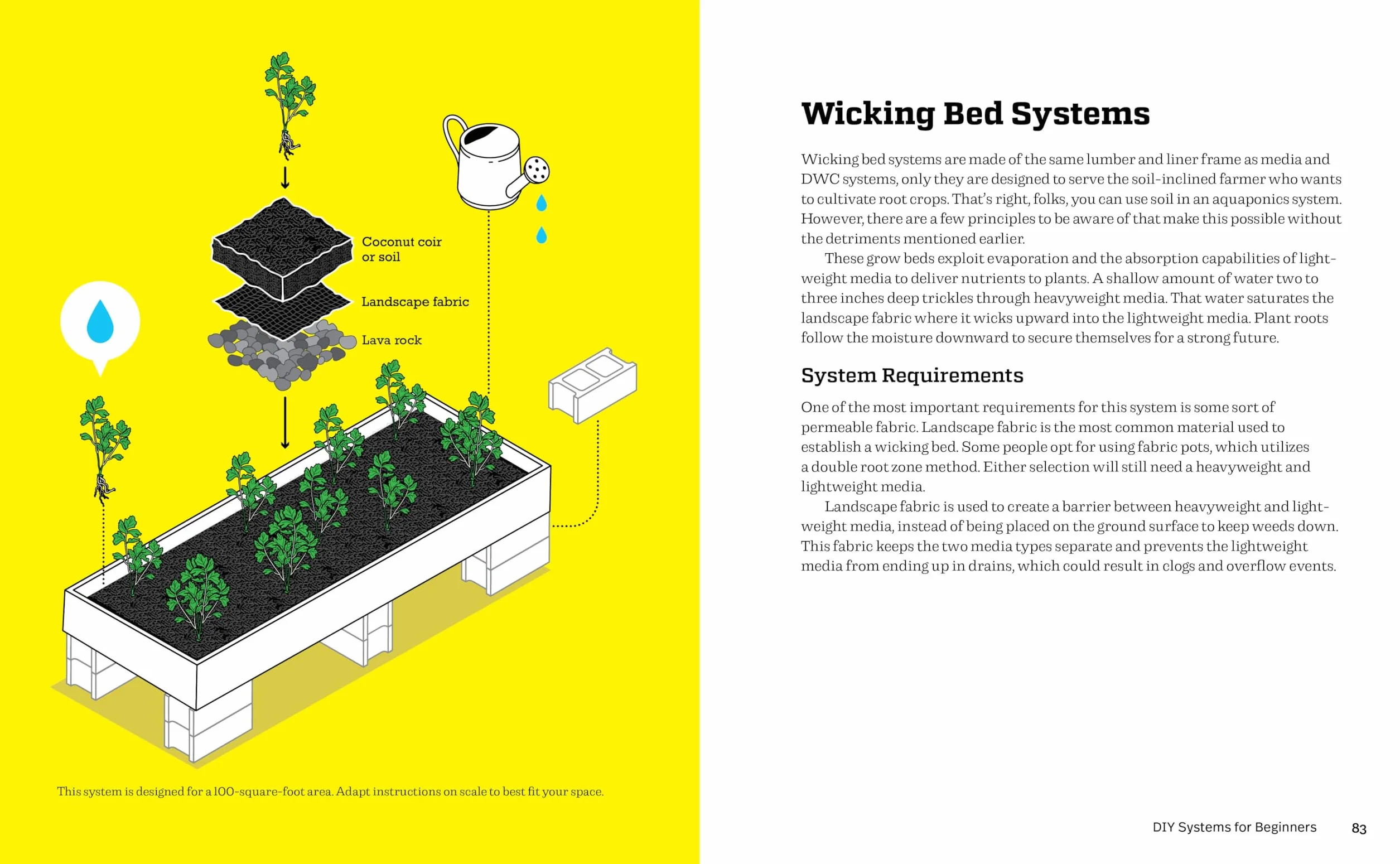 Beginner's Guide to Aquaponics: Step-By-Step Systems for Plants and Fish